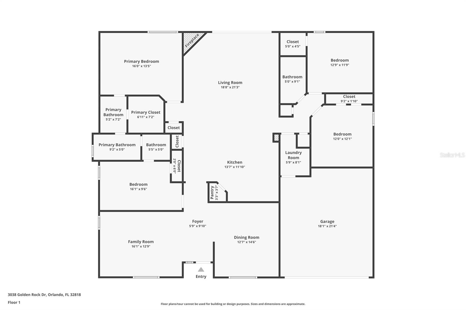 3038 GOLDEN ROCK DRIVE