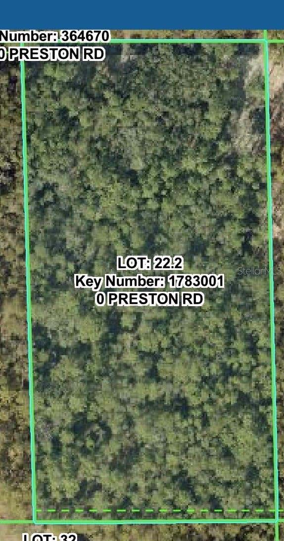 Photo of N Preston Rd, Brooksville, FL 34601 (MLS # W7888756)