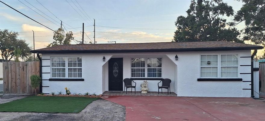 Beautifully Updated Tampa Home with Income-Producing Apartment ZIP 33614
Well-maintained and move-in ready property located in the heart of Tampa. The home has been recently painted inside and out and features porcelain tile flooring throughout.
The main residence offers 3 bedrooms and 2 full bathrooms and a fully remodeled kitchen with solid wood cabinetry, granite countertops, refrigerator, stove, and an eat-in area.
In addition, the property features a fully equipped outdoor kitchen, complete with stove, refrigerator, microwave, and sink, ideal for entertaining and outdoor living.
The property also includes a separate apartment with a private entrance, currently rented, providing excellent income potential. The apartment features 1 bedroom, 1 bathroom, kitchen, and living area, suitable for use as an in-law suite, guest suite, or rental unit.
Major systems are in excellent condition, including a newer roof and air conditioning system.
Conveniently located near shopping, dining, schools, and major highways. Excellent opportunity for owner-occupants or investors in Tampa ZIP code 33614.