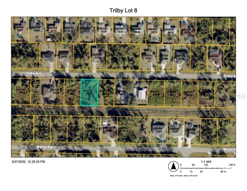 TRILBY AVENUE-LOT 8-Buildable Lot in North Port ready for your dream home. Lot 9 is also available for sale.
