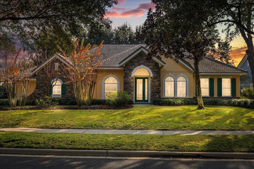 *Brand New Tile roof to be installed before closing - $70k value* 

Welcome to a home that blends space, serenity, and thoughtful design inside one of Central Florida’s most sought-after gated communities.

From the moment you step inside, this residence feels open, airy, and exceptionally well planned, with a layout that flows effortlessly from room to room. Just off the entry, a private front office with elegant sliding doors offers the perfect space for working from home, a quiet study, or a creative retreat, designed for productivity without sacrificing style.

Beyond the entry, the home opens into a beautifully upgraded kitchen that serves as the heart of the home. With ample counter space, an eat-in area, bar seating, and seamless connection to multiple dining spaces, it is ideal for everyday living and entertaining alike. A dedicated dinette and a formal dining room provide flexibility for everything from casual mornings to elegant gatherings.

Between bedrooms two and three, a versatile flex or media space with stunning built-in shelving adds another layer of functionality, perfect as a library, media room, lounge, or tailored to your lifestyle needs.

The oversized primary suite is a true retreat, offering generous space to unwind and recharge. Pride of ownership is evident throughout the home, with meticulous care and thoughtful maintenance at every turn, including the installation of a brand new tile roof prior to closing, providing significant peace of mind for the future homeowner.

Step outside to enjoy Florida living at its finest. The rear patio overlooks a beautifully opened backyard, enclosed with elegant wrought-iron fencing. The current owner has carefully curated the landscape, removing overgrowth and nurturing the remaining trees to create a more expansive, light-filled outdoor setting that is both serene and inviting.

A side entry three-car attached garage adds convenience and storage, while the oversized lot offers a sense of privacy rarely found so close to modern amenities.

Located within the RedTail community, this home delivers the benefits of a golf neighborhood without the requirement of a golf membership. Residents are drawn to RedTail for its spacious homesites, gated privacy, and exceptional value. Social memberships allow the enjoyment of the clubhouse, bar, pool, and on-site dining...ideal for connecting with neighbors or enjoying a relaxed evening close to home.

Despite its peaceful, resort-like atmosphere, RedTail is exceptionally well positioned. With quick access to the new expressway, residents enjoy effortless connectivity to Orlando, area airports, medical centers, dining, and shopping, making this an ideal option for full-time residents, second-home buyers, or international purchasers seeking tranquility without isolation.

This is more than a home. It is a lifestyle defined by space, flexibility, and quiet luxury, all within a beautifully maintained, gated Central Florida community.
