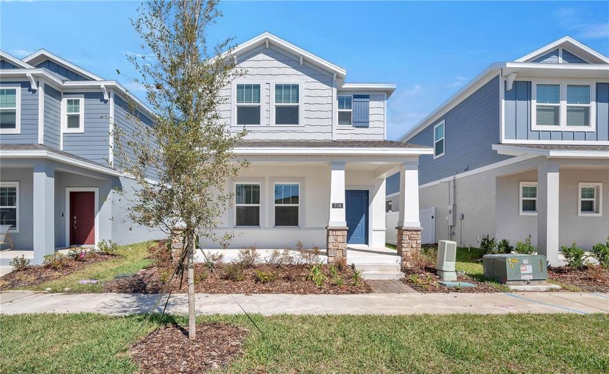 This beautifully designed brand-new two-story home blends everyday comfort with refined style, and best of all, it has just been completed and no one has ever lived in it.

Just off the entry, you’re welcomed by a spacious foyer that flows into a generous family room. The main level also features a thoughtfully designed kitchen for home chefs, a convenient first-floor bedroom ideal for guests, and a covered lanai made for enjoying Florida’s outdoor lifestyle.

Upstairs, you’ll find two additional secondary bedrooms along with an impressive owner’s suite complete with a spacious en-suite bathroom designed for relaxation.

Residents enjoy resort-style amenities including a sparkling swimming pool, clubhouse, and playground. Located in DeBary, you’re just minutes from beautiful nature preserves and parks such as Gemini Springs Park, perfect for outdoor recreation. Commuting is simple with the nearby SunRail station.

DeBary offers convenient access to I-4 and U.S. Highway 17/92, ideally positioned between Orlando, Sanford, and Daytona Beach.

Don’t miss your chance to rent this never-lived-in home in the highly anticipated Rivington community, schedule your private showing today!