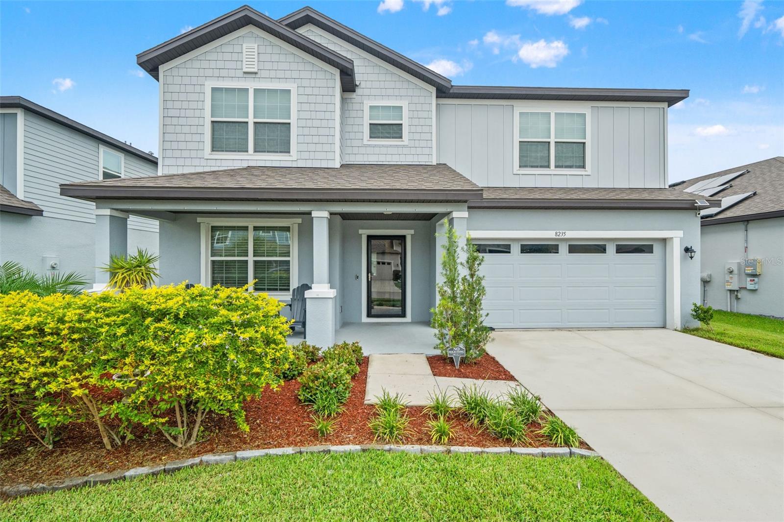 Welcome to 8235 Abby Brooks Cir, a stunning home located in the highly desirable Epperson Lagoon community in Wesley Chapel! This spacious four bedroom, three bathroom residence offers a bright and open floor plan designed with both comfort and functionality in mind. The primary suite features a private en-suite bathroom and walk-in closet, while the additional bedrooms provide plenty of space for family, guests, or a home office.
Living in Epperson means enjoying Florida’s first Crystal Lagoon®featuring sandy beaches, cabanas, a swim-up bar, and water activities like kayaking, paddle boarding, and obstacle courses. The community also offers golf cart paths, playgrounds, dog parks, and a calendar full of resident-only events including movies on the lawn, trivia nights, holiday celebrations, and live music.
Residents will appreciate the home’s zoning for excellent local schools: Inovation Preparatory Academy, Kirkland Academy of Innovation, Kirkland K-8, Watergrass Elementary School, Thomas E. Weightman Middle School, and Wesley Chapel High School. Conveniently located just minutes from I-75, The Shops at Wiregrass, KRATE at The Grove, and AdventHealth Center Ice, this home blends resort-style living with everyday convenience.