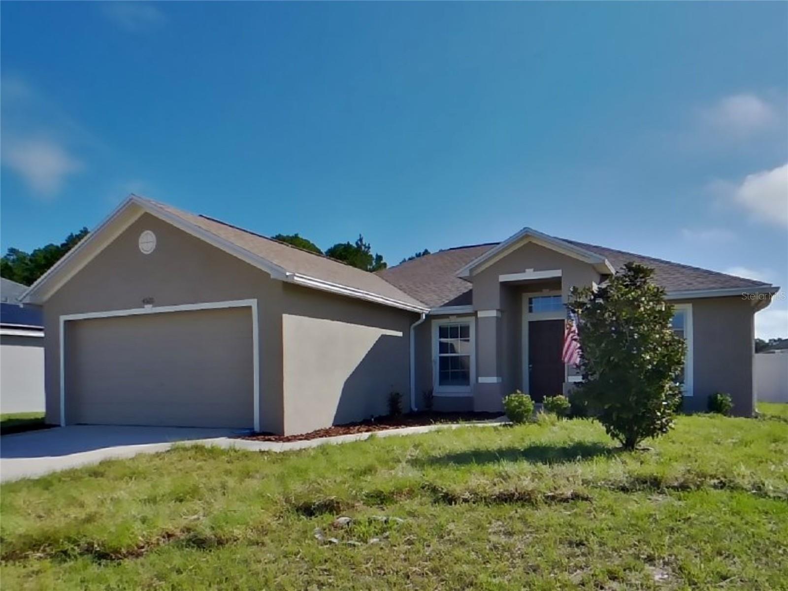 Take a look at this beautiful home, Clean and Move-In Ready, featuring 3 bedrooms, 2 bathrooms, 2 car garage and approximately 1,378 heated square feet. Enjoy the freedom of a virtually maintenance free lifestyle while residing in a great community. Smart Home Tech - $21.95/mo; Washer/Dryer - $35/mo; High Speed Cable/Internet (if applicable by 3rd Party user) $55/mo; Renters insurance reqrd, Pool service (if applicable) is $150/mo, Septic System (if applicable)- $35/mo; Admin Fee - $150 after lease is generated. Applications are First Come First Serve basis. Variable Rent Option – go to “Apply” on website and select Term for monthly rental options. This home is professionally managed and maintained by Owner. You deserve single family rental living at its best!