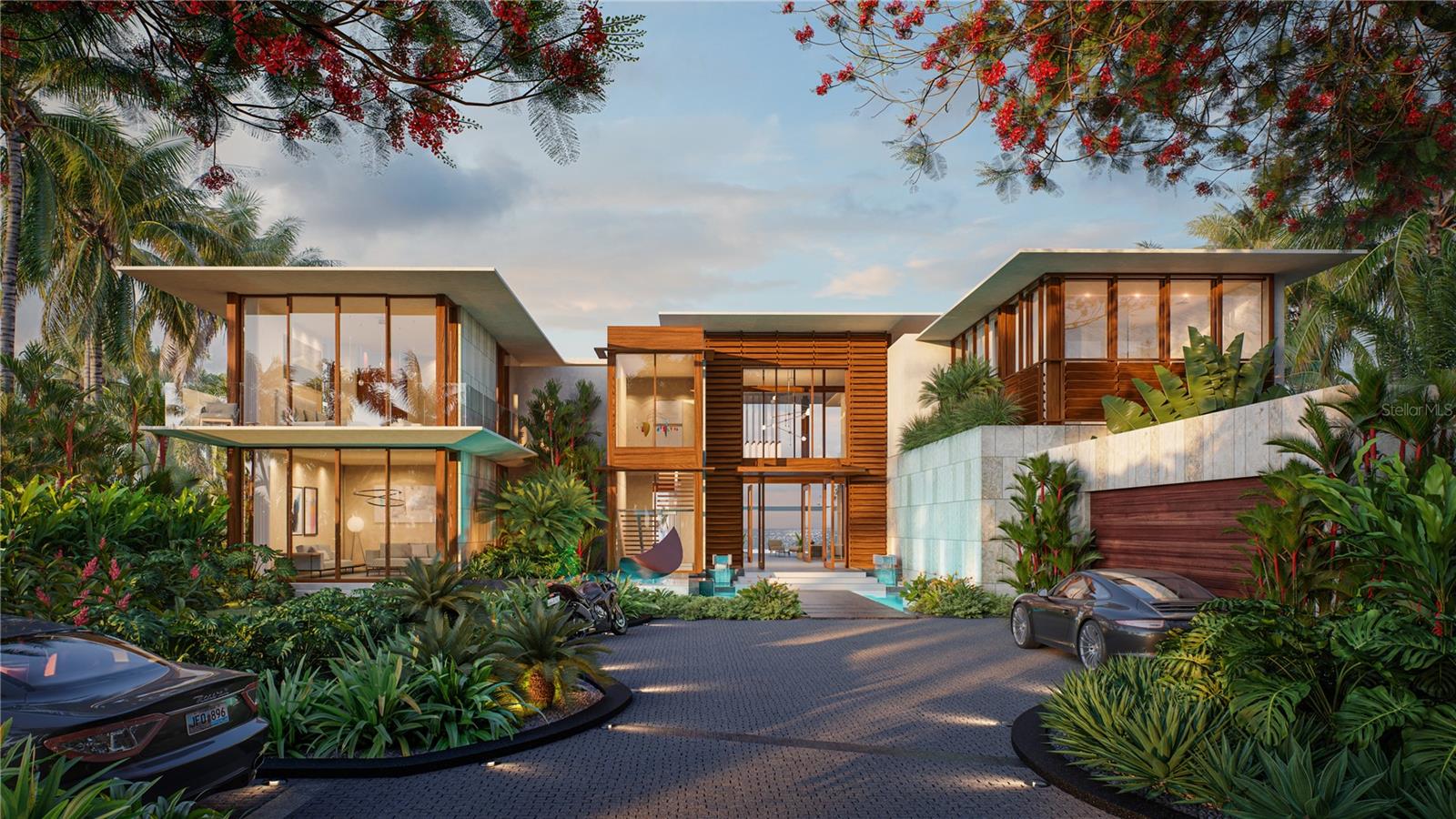 Pre-Construction. To be built. The Serena Model at Amané Estates, located within the Grand Reserve resort community, is a testament to modern beachfront design integrated with Puerto Rico's serene beauty. Designed by OBMI, known for timeless and sustainable architecture, this residence exemplifies meticulous craftsmanship, spatial harmony, and environmental integration.
This five-bedroom, five-and-a-half-bathroom home spans an impressive 8,700 square feet, with 7,200 square feet of impeccably designed interiors and 1,500 square feet of outdoor living space. The residence features soaring 11-foot ceilings throughout, while the entrance and great room boast grand 20-foot double-height ceilings, creating an atmosphere of openness and grandeur. With triple exposure to the north, south, and west, every space is bathed in natural light, and floor-to-ceiling hurricane-resistant windows frame uninterrupted views of the Atlantic Ocean.
At the heart of the home lies a spacious great room seamlessly connected to an expansive terrace with a private infinity pool. Limestone flooring in Omani Beige flows throughout, enhancing the home's continuity and refined aesthetic. A media room provides a private retreat for entertainment, while a dedicated service room with its own bathroom ensures functionality and privacy for household operations.
The gourmet kitchen is a masterclass in design and functionality, featuring Taj Mahal quartzite countertops, a matching backsplash, and bespoke cabinetry. Equipped with advanced appliances from Sub-Zero and Wolf, including a column refrigerator, column freezer, wine fridge, induction cooktop, speed oven, and double ovens, the kitchen is as practical as it is elegant. A spacious kitchen island provides an inviting space for social gatherings or culinary pursuits.
Each of the five bedrooms serves as a personal haven, complete with private terraces and ocean views. The primary suite epitomizes luxury, with Chateau Linen wallcoverings, a custom-designed walk-in closet, and a spa-inspired bathroom featuring Naica quartzite vanities, Bianco Santa Caterina travertine floors, brushed gunmetal fixtures, and a soaking tub oriented toward the ocean horizon. Secondary bedrooms echo the same level of sophistication, with Taj Mahal quartzite vanities, Roman Classic travertine finishes, and Tadelakt plaster walls that elevate the aesthetic.
This home is equipped with a Savant smart home system, providing intuitive control over lighting, climate, and security. The property also includes a two-car gated garage, a golf cart garage, and a wide driveway, combining convenience with functionality. A full power generator and water cistern ensure uninterrupted comfort.
Residents of the Grand Reserve resort, spanning 1,000 acres of lush beachfront grounds and offering two miles of pristine coastline, enjoy exclusive access to thoughtfully curated spaces, including the Caya Beach Club, a refined destination for beachfront dining and socializing, and the Batú Sports Center, featuring a 2,500-square-foot fitness facility, tennis courts, and paddle courts. The Grand Reserve Golf Club, an 18-hole championship course designed by Tom Kite, integrates dramatic ocean and rainforest vistas, offering a truly unique golfing experience.
Located just 25 minutes from Luis Muñoz MarÃn International Airport and near premier marinas, the Serena Model delivers a lifestyle defined by modern design, natural beauty, and unparalleled comfort. Estimated Completion is Q2 2026.