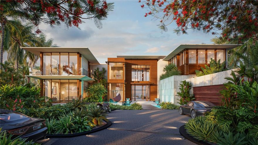 Pre-Construction. To be built. The Serena Model at Amané Estates, located within the Grand Reserve resort community, is a testament to modern beachfront design integrated with Puerto Rico's serene beauty. Designed by OBMI, known for timeless and sustainable architecture, this residence exemplifies meticulous craftsmanship, spatial harmony, and environmental integration.

This five-bedroom, five-and-a-half-bathroom home spans an impressive 8,700 square feet, with 7,200 square feet of impeccably designed interiors and 1,500 square feet of outdoor living space. The residence features soaring 11-foot ceilings throughout, while the entrance and great room boast grand 20-foot double-height ceilings, creating an atmosphere of openness and grandeur. With triple exposure to the north, south, and west, every space is bathed in natural light, and floor-to-ceiling hurricane-resistant windows frame uninterrupted views of the Atlantic Ocean.

At the heart of the home lies a spacious great room seamlessly connected to an expansive terrace with a private infinity pool. Limestone flooring in Omani Beige flows throughout, enhancing the home's continuity and refined aesthetic. A media room provides a private retreat for entertainment, while a dedicated service room with its own bathroom ensures functionality and privacy for household operations.
The gourmet kitchen is a masterclass in design and functionality, featuring Taj Mahal quartzite countertops, a matching backsplash, and bespoke cabinetry. Equipped with advanced appliances from Sub-Zero and Wolf, including a column refrigerator, column freezer, wine fridge, induction cooktop, speed oven, and double ovens, the kitchen is as practical as it is elegant. A spacious kitchen island provides an inviting space for social gatherings or culinary pursuits.

Each of the five bedrooms serves as a personal haven, complete with private terraces and ocean views. The primary suite epitomizes luxury, with Chateau Linen wallcoverings, a custom-designed walk-in closet, and a spa-inspired bathroom featuring Naica quartzite vanities, Bianco Santa Caterina travertine floors, brushed gunmetal fixtures, and a soaking tub oriented toward the ocean horizon. Secondary bedrooms echo the same level of sophistication, with Taj Mahal quartzite vanities, Roman Classic travertine finishes, and Tadelakt plaster walls that elevate the aesthetic.

This home is equipped with a Savant smart home system, providing intuitive control over lighting, climate, and security. The property also includes a two-car gated garage, a golf cart garage, and a wide driveway, combining convenience with functionality. A full power generator and water cistern ensure uninterrupted comfort.

Residents of the Grand Reserve resort, spanning 1,000 acres of lush beachfront grounds and offering two miles of pristine coastline, enjoy exclusive access to thoughtfully curated spaces, including the Caya Beach Club, a refined destination for beachfront dining and socializing, and the Batú Sports Center, featuring a 2,500-square-foot fitness facility, tennis courts, and paddle courts. The Grand Reserve Golf Club, an 18-hole championship course designed by Tom Kite, integrates dramatic ocean and rainforest vistas, offering a truly unique golfing experience.

Located just 25 minutes from Luis Muñoz Marín International Airport and near premier marinas, the Serena Model delivers a lifestyle defined by modern design, natural beauty, and unparalleled comfort. Estimated Completion is Q2 2026.