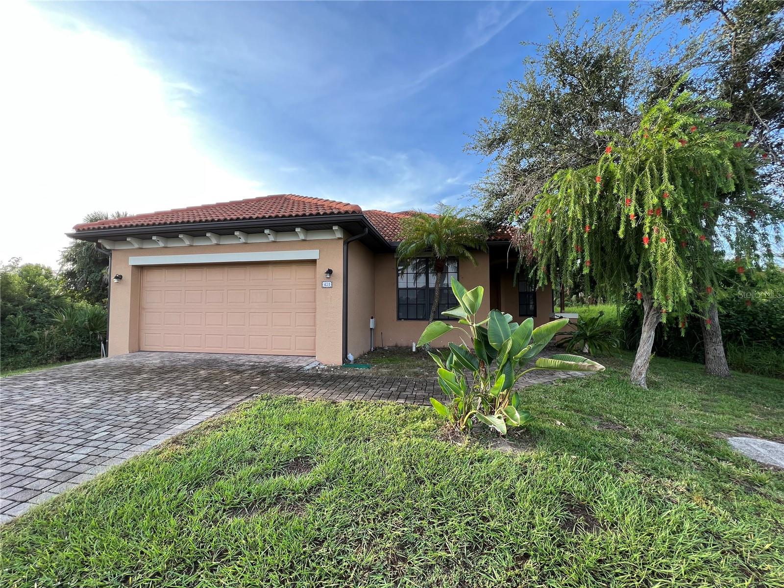 This vacation rental home offers a spacious layout with 2 Bedrooms and a Bonus Room. The Bonus Room provides flexibility and can be used as an additional Bedroom, or an office space or recreation area. The ample space and functional layout make it easy to create a comfortable and welcoming environment.
The home is situated on a private and tranquil location within Rotonda Lakes. You can enjoy a peaceful retreat away from the hustle and bustle of everyday life. The neighborhood offers a serene environment, perfect for relaxation and rejuvenation. As you enter this home you will find a beautifully designed space with a formal living and dining room, a kitchen with granite counters and ample table space. The family room offers a picturesque view of the lanai and yard, providing a seamless blend of indoor and outdoor living. Additionally, the master bedroom boasts tray ceilings and sliding doors to the lanai once again offering a private retreat space. The master bath features a separate shower from the soaker tub and is adorned with elegant glass block finishes. These stunning features and finishes add a touch of luxury to this vacation rental home.