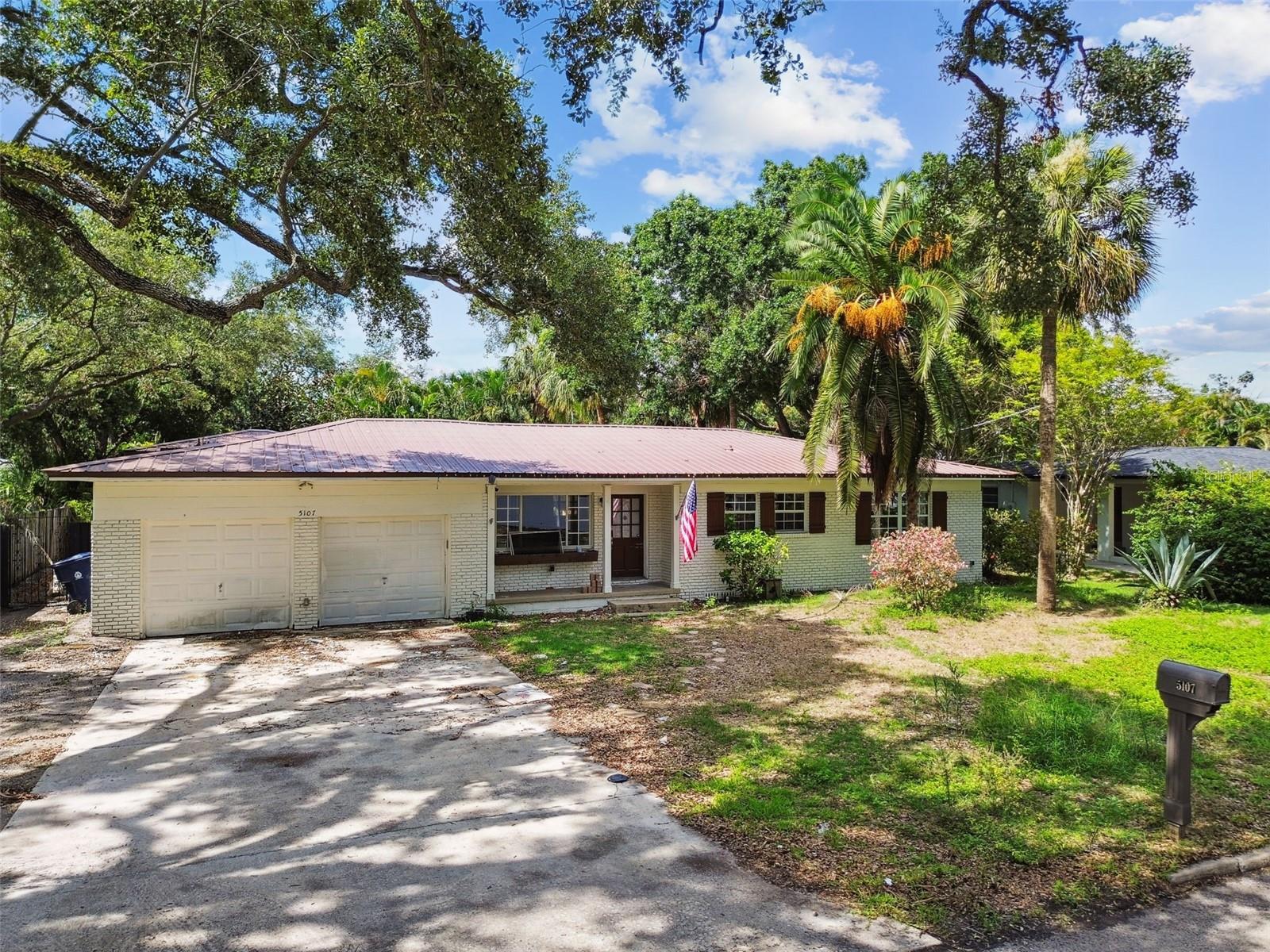 Welcome to 5107 W Azeele Street, a rare opportunity in the heart of Beach Park, one of South Tampa’s most sought-after neighborhoods. Surrounded by multi-million dollar homes, this 86x124, 10,664 sqft property offers endless potential as either a full renovation project or the perfect lot for your custom dream home.The existing structure is a blank canvas ready for transformation, and the generous lot includes a private pool, just waiting for a little TLC to be restored to its former glory. Whether you’re an investor, builder, or visionary homeowner, this is your chance to create something truly special.Ideally located just minutes from top-rated schools (Grady, Coleman, Plant), premier shopping, dining, and everything South Tampa has to offer. Opportunities like this in Beach Park don’t come around often bring your imagination and unlock the potential!