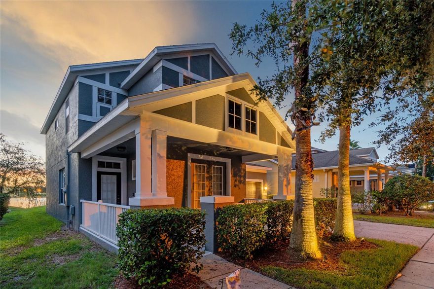 Discover the best current value for a lakefront property in Windermere with this stunning WATERFRONT HOUSE featuring a private DOCK in the highly sought-after Summerport community! Recently remodeled on the first floor, this home now features a captivating open layout complemented by newer luxury vinyl floors throughout. With 4 bedrooms, 2½ baths, and a 2-car garage, this lovely property is an absolute must-see.

As you approach, you’ll notice the FRESHLY PAINTED exterior and a spacious, open front porch—perfect for enjoying your morning coffee. Step inside to a large formal living room adjacent to the formal dining area, ideal for family meals and gatherings. Continue into the spacious family room and kitchen, featuring GRANITE countertops, elegant cabinetry with glass inserts, and added crown moulding.

Upstairs, you’ll find 4 bedrooms including a large master suite with walk-in closets, dual vanities, and a relaxing soaker tub. The upstairs LOFT offers plenty of room for an additional living or entertainment area.

Outside is where this property truly shines—boasting an expansive yard and a large enclosed lanai that backs up to Walsh Pond, a true FISHERMAN’S PARADISE. Take your small boat out on the water or cast a line from the recently RENOVATED DOCK and enjoy some great bass fishing. As day turns to evening, you’ll be treated to some of the most beautiful sunsets you’ll ever see, perfectly reflected over the tranquil pond—a breathtaking view right from your own backyard.

This home has it all and is ideally located near Hamlin Shopping & Restaurants, Windermere Village (with favorites like Agave Azul), easy access to the Turnpike, and just 20 minutes from Disney.

The Summerport community offers amazing amenities for everyone, including a large pool, gym, tennis and basketball courts, walking trails, playgrounds, and even Foxtail Coffee right within the neighborhood.

Schedule your appointment today and experience the incredible lifestyle, views, and sunsets this home has to offer!