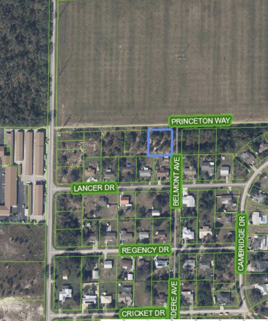 Great vacant lot to build your dream home!