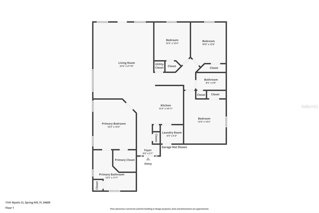 Photo of 1141 Mystic Court, Spring Hill, FL 34609 (MLS # W7883094)