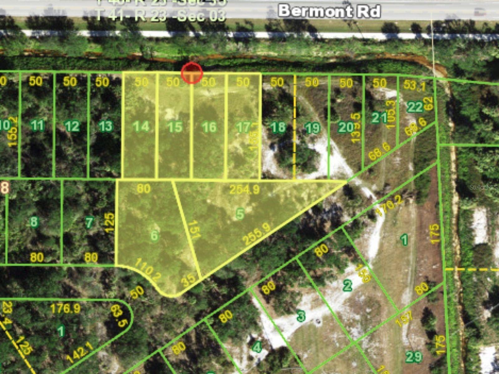 TEE & GRN ESTATES 1ST ADD - Land