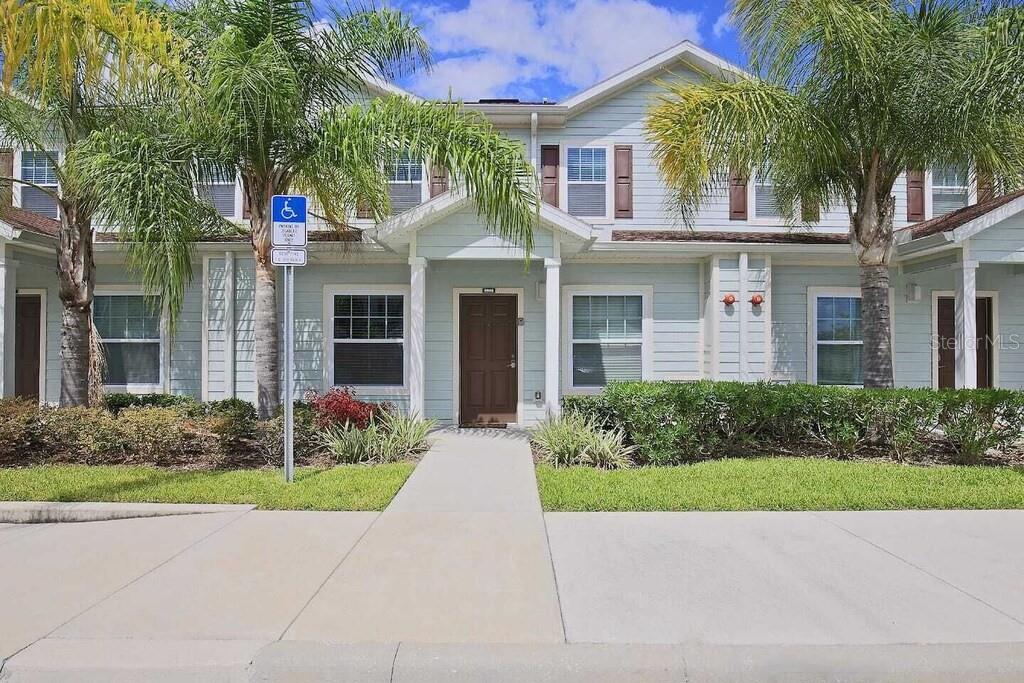 Beautiful fully furnished townhome located in the gated community of West Lucaya Village. This 3-bedroom, 2-bathroom property is approved for short-term rental and is just minutes from Disney, shopping, and dining. Featuring a modern open floor plan with granite countertops, stainless steel appliances, washer/dryer, and stylish décor. Community amenities include a clubhouse with fitness center, business center, playroom, and a resort-style pool and spa. Perfect for use as a vacation home or investment property.