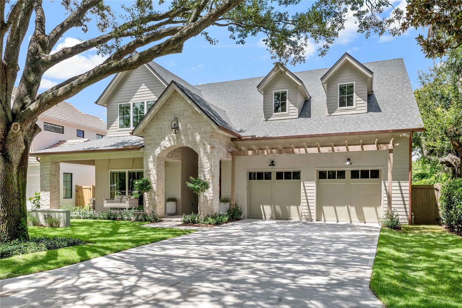PROUDLY PRESENTING THE NEWEST COLLEGE PARK LUXURY RESIDENCE BUILT BY M. LAHR HOMES! A stunning golf course view custom level home that has just been completed, offering exceptional design and finish features that have to be seen in person to be truly appreciated. The combination of a fantastic floor plan that integrates perfectly with the expansive covered outdoor patio/pool/spa/outdoor space makes this house feel nothing less than a resort. The home boasts an unparalleled combination of function, elegance, and aesthetics. Simply....more detailed, functional, and higher quality than typical College Park/Winter Park new construction. The prominent, timeless, and elegant features of this home's exterior are the first examples of professional design, and the experience continues once you enter and tour this breathtaking property. It is located in a great College Park location on almost 1/4 acre, in the highly desirable Princeton Elementary School District, and only minutes to DT Orlando, Ivanhoe Row, DT Winter Park, WP Park Ave. shopping, Winter Park Village, Advent Health Village, Orlando Regional Medical Center, Lake Highland Prep, and more. One of Central Florida's most dynamic areas! You will not find a better opportunity to secure a new, highly detailed, unique luxury home in the DT Orlando or Winter Park area that offers the feel, presentation, and functionality of 3214 Fairway Lane. Please CLICK ON TOUR LINK FOR A COMPREHENSIVE VIDEO WALK THROUGH TOUR.