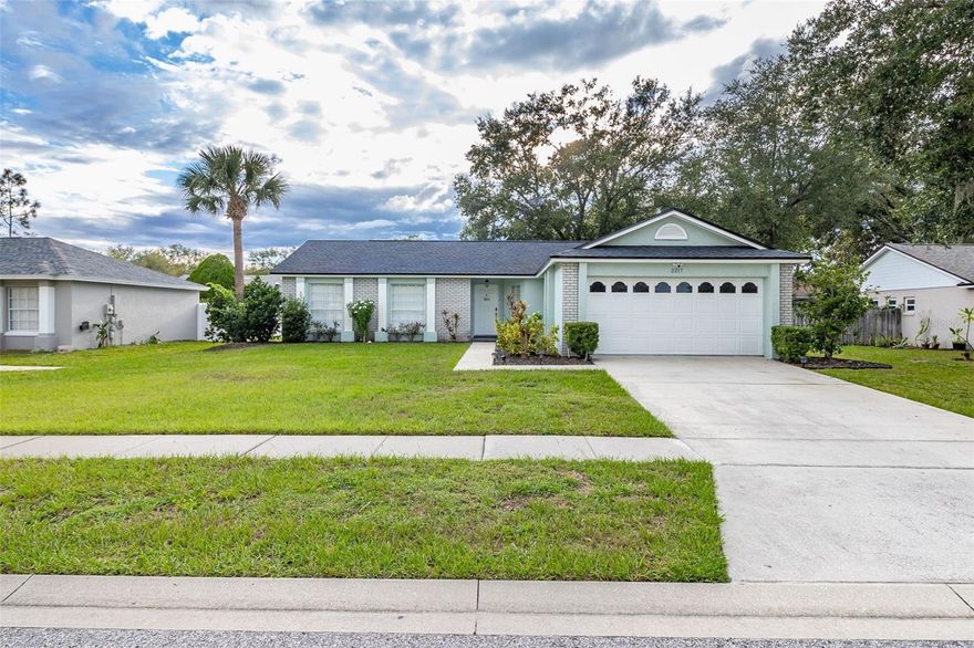 This stunning 4-bedroom, 2-bathroom home is located in the desirable Greater Groves community in beautiful Clermont, Florida. This versatile property is perfectly suited for both short-term rental investment and comfortable primary residence living.  The spacious interior features an open floor plan with a well-designed layout that provides flexibility for various living arrangements.  The kitchen boasts modern appliances, granite counter tops with ample counter space, and a convenient breakfast bar. This open concept allows you to entertain your family and friends while preparing meals. Four comfortable bedrooms provide plenty of space for family and guests. The master suite, split off from the other rooms, features an en-suite bathroom with shower and dual sink vanities. This homeowner has spared no expense with the many upgrades in the home.  Equipped with the blink smart home security system, you will be able to monitor your home even from a distance.  Located on a quiet cul-de-sac, you are sure to enjoy the true serenity that comes with reduced traffic. Enjoy proximity to theme parks, shopping, dining, and outdoor recreation, being just steps away from the community pool, tennis courts and playground.  Don't miss out on this chance to experience the best of Clermont living, while being in close proximity to Disney World, Sunset Walk and many other local dining and shopping options. Contact us today to schedule a private showing and discover the endless possibilities of this exceptional property. Your Florida dream awaits!