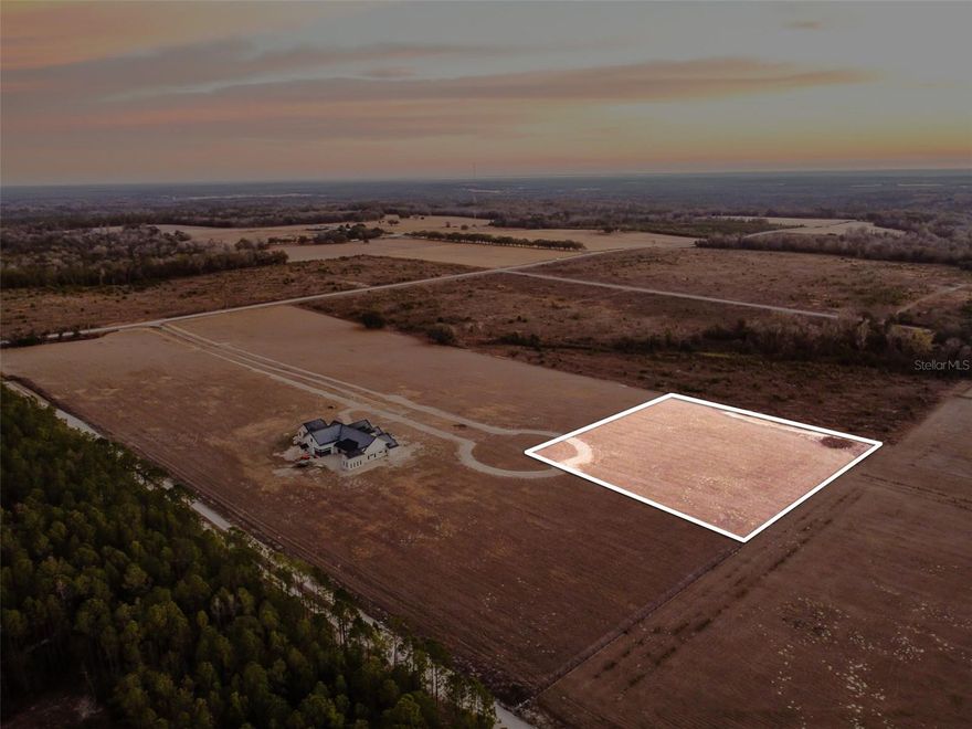 An exclusive opportunity in one of Hernando County’s newest gated estate enclaves.
This exclusive Community will feature only 10 total estate lots, with just 9 remaining, as one homesite is already under construction— this is a rare chance to secure a private three-acre estate lot designed for those who want space, privacy, and the freedom to build something truly exceptional. The community is planned to be gated, with a private paved road and curated landscaping to be installed, creating a refined and cohesive estate setting.
Homes within the subdivision must be Modern Country Craftsman in design, with minimum square footage requirements between 5,000 and 10,000 square feet under roof, ensuring architectural consistency throughout the community. This neighborhood was thoughtfully created for buyers who appreciate craftsmanship, space, and lifestyle — including those looking to design expansive garages for luxury vehicles, exotic sports cars, or curated collections. The generous acreage allows for custom floorplans, oversized garages, and resort-style outdoor living. With limited availability, premium lot sizes, and strict architectural standards, this subdivision represents a true estate-level offering — where privacy, prestige, and possibility meet. Offering the feel of true country living yet located just minutes from the charm and conveniences of Brooksville, it provides the perfect balance of seclusion and accessibility. Enjoy easy access to I-75 (approximately 20 minutes), the 589 Expressway (approximately 15 minutes), and a drive of under an hour to Tampa International Airport, making both daily life and travel effortless. Opportunities like this don’t come often. Secure your place among a select group of owners and build the legacy home you’ve been waiting for.
