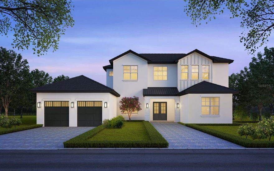 Pre-Construction. To be built. New Construction is a very rare find in Maitland especially in Dommerich Estates with Winter Park Chain of Lakes access. Designed and to be contructed by Award winning builder Meridian Homes  you can rest asuured every detail will be accounted for and the highest level of service. Almost 3,600 sf under air this home includes 5 bedroom 4.5 bath home with a dedicated office, downstairs master and additional guest suite, open kitchen gathering space open to lanai, 3 bedrooms up with flex space. Designed with entertaining in mind, the kitchen has expansive island with dining space all overlooking pool and covered lanai for easy flow for family and guests. Home includes pool and there is still time to make selections to put your design spin on finishes. Shawnee is hands down one of the best streets in the Estates, well established with mature oaks, one block from lake and a short walk to Maitland Community Park and Dommerich Elementary and Maitland Middle schools. Zoned for Winter Park High. Maitland has been one of the most desirable towns in Central Florida for over 100 years with restaurants, shopping, arts center, Enzian and more. Community is at the forefront for Maitland neighborhoods and one of the many reasons that make this area so special. Completion Date Fall 2024.