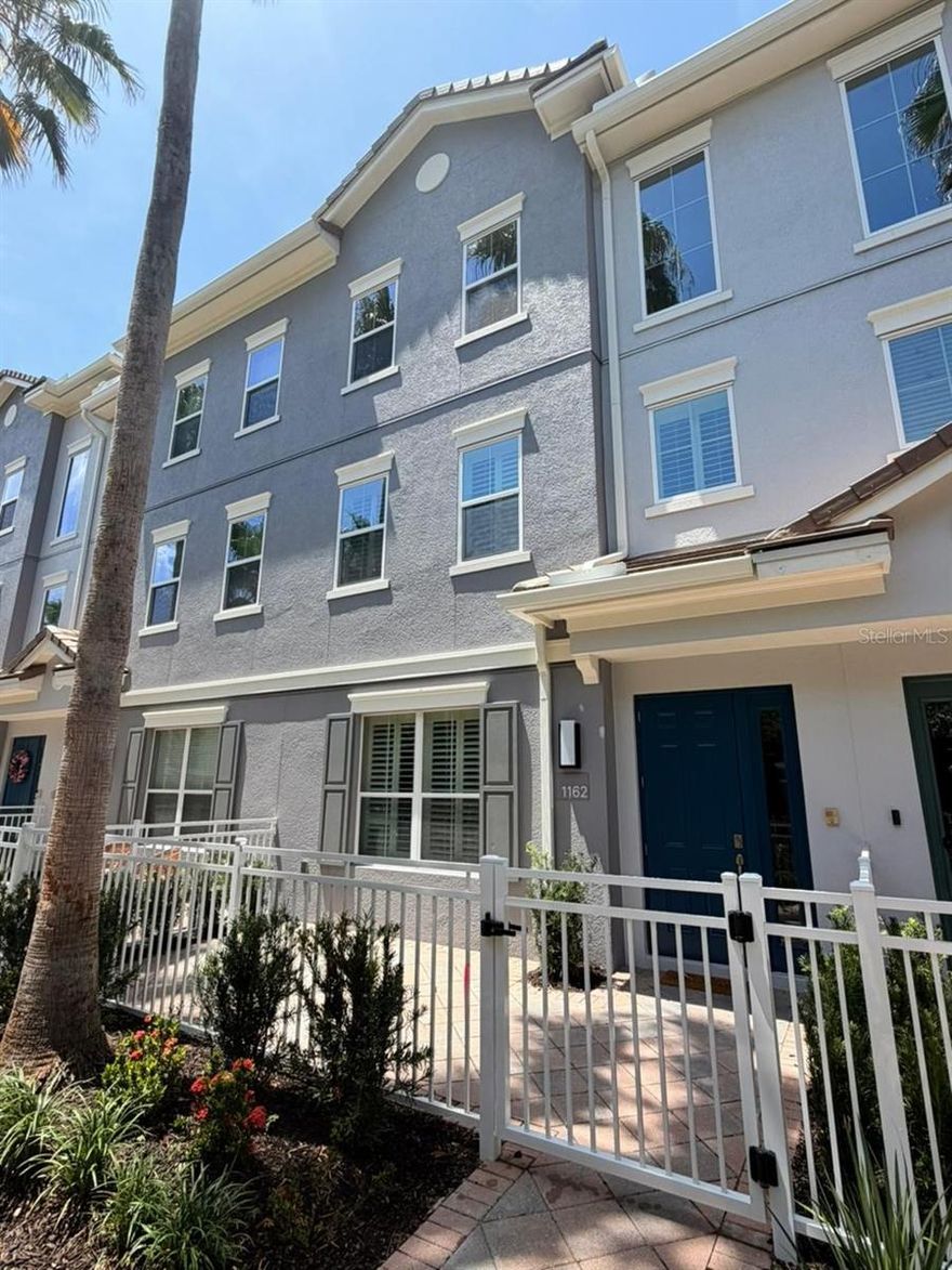 Your search is over! This beautiful Townhome is ready and waiting for you: It benefits from Newer AC, dishwasher, fridge (2025), microwave and sink-aerator. The home is located in the highly desirable gated community of Grande Oaks at Heathrow. It is conveniently located just minutes from connections on to I4 & 417 & 429 freeways. Located only a short walk to Colonial Town Park where you can enjoy movies, dining at one of the numerous restaurants and major food stores. This home is an oasis to come home to, this is no cookie-cooker, notice the 8’ high doorways and hi-level finishes throughout. On the first floor you will find the attached double garage, Flex room/3rd bedroom and full bath. This makes for a great home office, game room, theater room or 3rd bedroom. On the 2nd floor you will find the main living space which includes a large living room, dining room, half bath and beautifully finished eat-in-kitchen with 42” cabinets, granite island with seating and new 2025 stainless steel appliances.  On the third floor you will find the spacious primary suite with an over-sized shower, dual vanity basin and a huge walk-in-closet. The second guest bedroom and full bathroom are also located on the third floor. Some additional features include new colonial shutters throughout, updated light fixtures and Trey ceilings in living room, dining room and master bedroom. The Grande Oaks Community features include a club house, community pool, heated spa, fitness center, tot park and security. The community is going through an amazing building update that will add more enjoyment and value the years ahead. This 1162 block has already benefited from a full building makeover this year that has replaced all new windows (double pane), a newly built balcony, with new slider doors. The exterior is all fresh and repainted in 2025/26. Combining Location, Lifestyle and Setting, this townhome is what you have been looking for. Ask your sales agent to arrange a viewing.