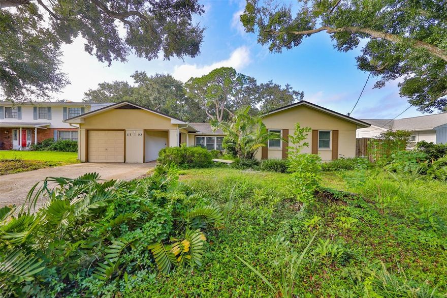 An incredible opportunity awaits in the heart of South Tampa’s Sunset Park / Henderson Beach neighborhood. Situated on an oversized 76x129 lot (approx. 9,804 sq. ft.), this property offers the ideal setting to design and build your next dream home. The existing 3-bedroom, 2-bath residence with a private pool experienced water intrusion from Hurricane Helene, and while restoration work has been started, the property is being offered as-is for land value. One of the property’s most desirable features is its private, wooded backyard view, offering a peaceful setting that’s hard to find in this prime location. Zoned for A-rated schools (Mabry Elementary, Coleman Middle, and Plant High) and within walking distance to St. Mary’s Episcopal, this property combines convenience and lifestyle. Enjoy easy access to Tampa’s top dining, shopping, sports venues, major bridges, beaches, and Tampa International Airport. A rare chance to create something truly special in one of South Tampa’s most sought-after neighborhoods.