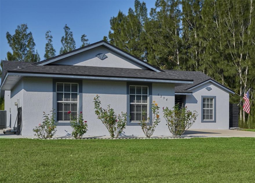 HOME DETAILS: Built in 2006, this canal-front home has 2 bedrooms and 2 bathrooms, located conveniently on opposite sides of the home. The kitchen is open to the vaulted dining and living area, with views of the canal. The indoor laundry space and pantry are tucked in the back of the kitchen. The bonus for this home is the garage space. If you want a garage, you can drive your two vehicles in and close the door. However, the garage is heated and cooled and the floor has been finished, so the room can be used as a game room, additional indoor living space, a private patio using the pull-down screen door, or bunk space when every relative you know wants to visit the same weekend! Appliances are newer and the roof was replaced in 2021. 
PROPERTY DETAILS: A small number of homes in this community have access to the largest lake in Polk County -- and this is one of them. The lot is designed to maximize the 110 feet of canal frontage. You can enjoy sunsets over the canal from windows and sliding doors on the back of the house. There is a privacy fence on the South side where you share a border with a neighbor. The North side is open to the neighboring vacant lot. Private septic and well. 
NEIGHBORHOOD DETAILS: The neighborhood was established in the 1950s with over 8000 lots, each one-half acre or more. The lots have all been sold, but less than 10% of the lots have been developed. All lot owners and homeowners contribute to the maintenance of the community property and amenities through the annual license and maintenance fee, less than $400 for the entire year! The 18-hole, public golf course (designed by Gary Cobb!) is open to the public and residents pay to play, like everyone else. (Ask about the 9-hole, 3-par, executive course). There is a driving range, a putting green, cart storage and private roads so you can pack up your clubs on your golf cart and leisurely drive to the clubhouse to meet friends for your tee time. There is a clubhouse restaurant, open 7 days a week, along with additional restaurants in the commercial district of the community when you want something quick. Join neighbors at the clubhouse for dart games, karaoke, trivia night, bingo, dances, card games, tennis, and pickleball. ILE also boasts a donation library for residents with over 7000 books, DVDs, and puzzles. Indian Lake Estates (ILE) balances dozens of activities with a community respect of privacy. 
FLORIDA DETAILS: Located just off State Route 60, this neighborhood is one hour to Vero Beach and just over an hour to Clearwater Beach, both Florida coasts a short distance from the ILE entrance. About 75 minutes to the Orlando attractions, Orlando International Airport, the Brightline, and just over 90 minutes to Tampa. Lake Wales is the closest town for all your basic needs, but drive a little further to Winter Haven for everything extra you might want. 30 minutes to the Florida Turnpike and less than 30 minutes to Hwy 27, a major north-south route to Tallahassee and Naples. Call to see this canal front home today!