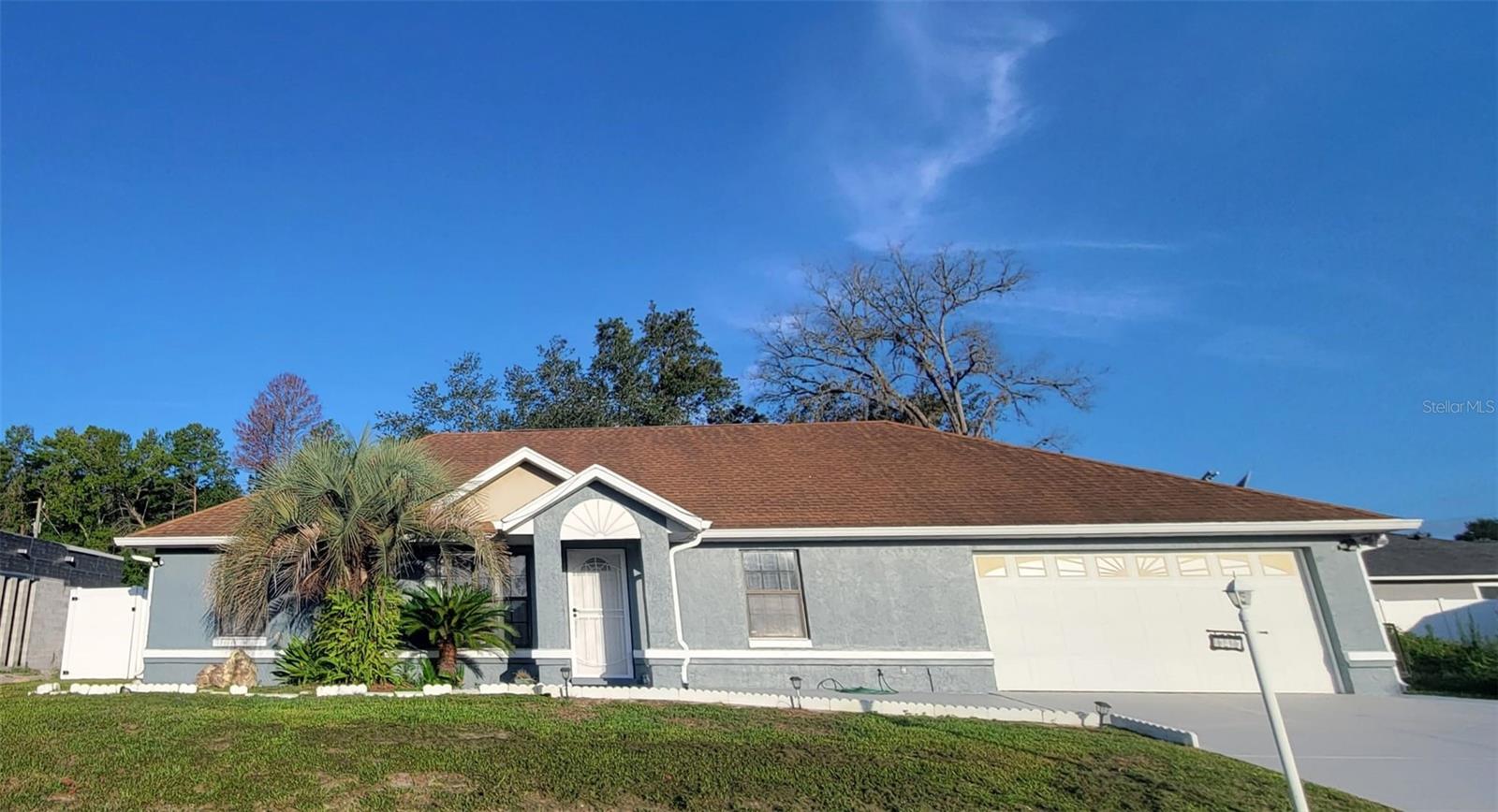 Beautiful 3/2 Home with Bonus Room in Marion Oaks – No Rear Neighbors, Room for a Pool, RV/Boat Parking! Welcome to this spacious and well-maintained property in the heart of Marion Oaks, Ocala. Featuring 3 bedrooms, 2 bathrooms, and a versatile bonus room—perfect for a home office, gym, or playroom—this home sits on a generous 13,504 sq ft lot with room to add a pool, park an RV or boat, and no rear neighbors, offering extra privacy and peace of mind. Inside, you’ll find high ceilings, a split floor plan, and an upgraded kitchen with modern finishes—ideal for family living and entertaining. The backyard is fully enclosed with vinyl PVC fencing and includes two sheds: one 12x32 ft shed with electrical hookups, and an additional tool shed, providing extra functionality and storage space. A manual retractable awning extends from the rear of the home, creating a comfortable space ideal for relaxing or entertaining guests. Conveniently located near I-75, Aldi, Walgreens, and within close proximity to three schools, including Marion Oaks Middle School, plus just a short drive from scenic nature preserves ideal for hiking and outdoor adventures. Staging items do not convey. This property is also available for purchase. Contact agent for details regarding sales terms. Interested applicants: Please complete an application at https://apply.link/vHS7mq8. Screening includes credit, background check, and eviction report.