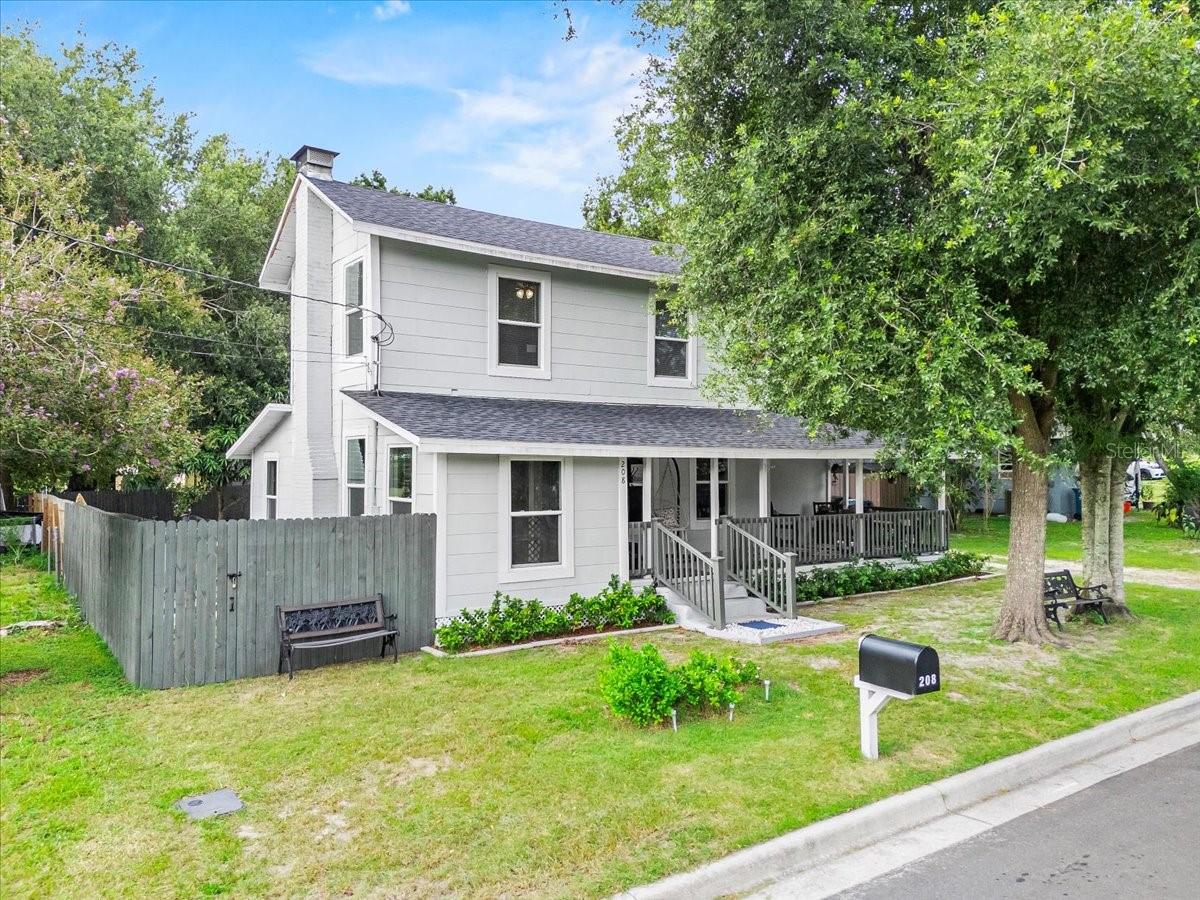 Step into Lake Wales history with this beautifully renovated 100-year-old charmer. Blending timeless character with modern upgrades, this home features a stunning new kitchen with stainless steel appliances, GRANITE countertops, and updated cabinetry. You'll also find newer A/C, energy-efficient windows, water heater, updated flooring, lighting, and fixtures throughout.
Relax by the cozy wood-burning FIREPLACE, with the primary bedroom and oversized laundry room thoughtfully located on the main floor. Outside, enjoy the spacious COVERED FRONT PORCH, fresh landscaping, A BRAND NEW ROOF, and a FENCED backyard complete with a firepit and RV PARKING with full hookups.
CENTRALLY LOCATED— walking distance from Downtown, near dining, shopping, and major highways 27 & 60. USDA and OWNER FINANCING available for qualified buyers.
If you're looking for a home that TELLS A STORY — this is the one !