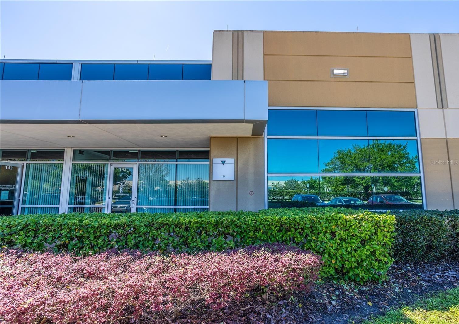 Fantastic Commercial Space, Turn Key Ready with Thoughtful Design. This versatile unit is approved for multiple uses including professional office, wellness services, beauty & esthetics, and more, with all required county fees for such operations already paid. This commercial unit in Legacy Place offers an amazing opportunity for businesses seeking a polished, professional setting in a high-visibility location. Ideally positioned just west of the Rouse Road interchange off the 408/East-West Expressway, the property benefits from excellent exposure on Lake Underhill Road, near shopping centers, healthcare providers, dining options, and local colleges. The interior features quality finishes including beautiful vinyl flooring, updated plumbing, central heat and air, a modern restroom, and a kitchenette with upgraded appliances and fixtures. An industrial-style ceiling and a full wall of windows bring in abundant natural light, creating an open and welcoming atmosphere. The layout is thoughtfully designed with a spacious lobby, private conference room, two enclosed offices, and a large open area suitable for meetings, group services, or flexible workspace. Offering a seamless blend of open and inviting client space while still having private work areas. This unit is an excellent fit for businesses ready to step into a fully finished space with no upfront renovations needed. Schedule your showing today!