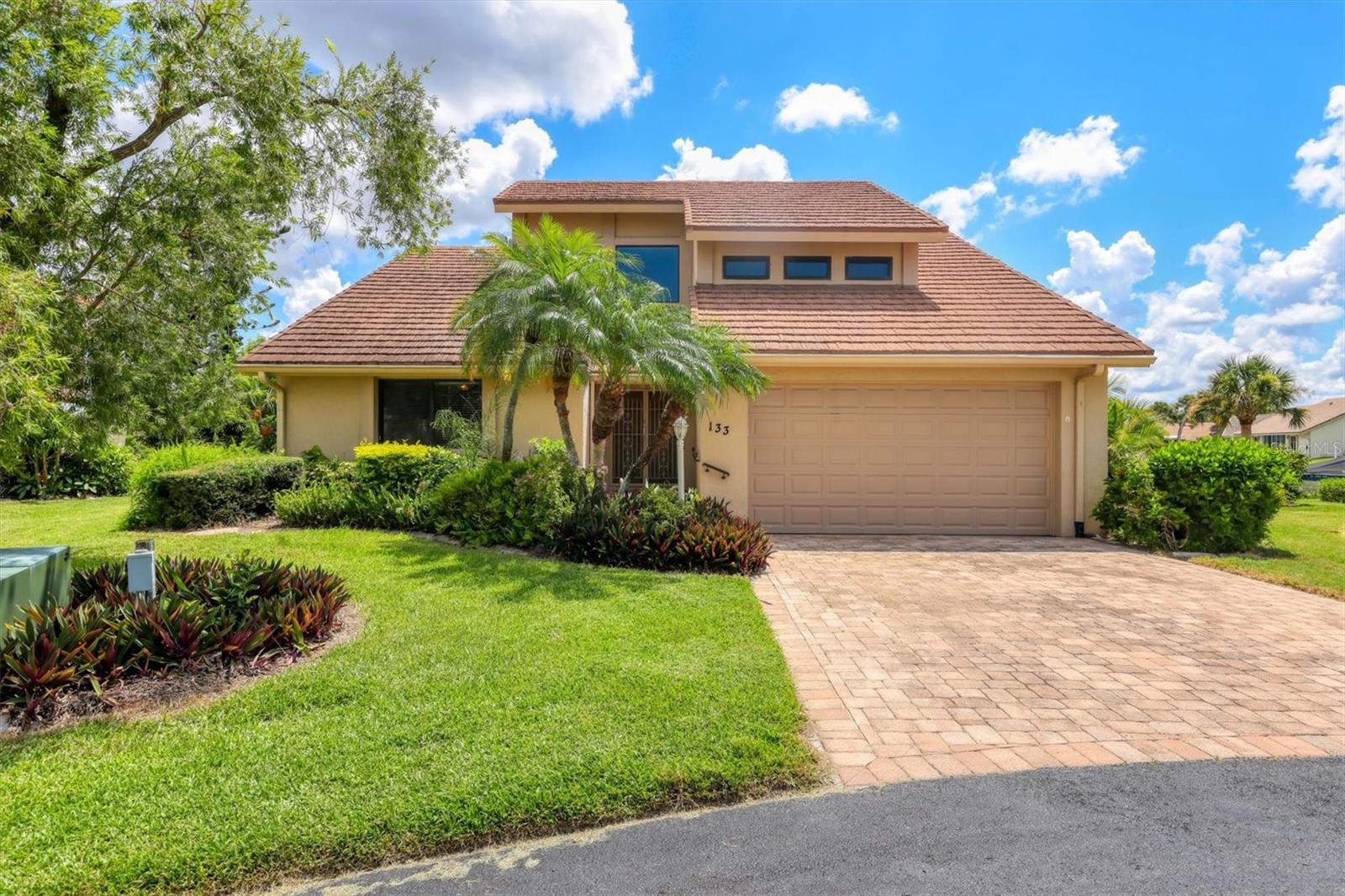 Incredible opportunity to own this spacious WATERFRONT POOL home in the gated community of The Inlets in Nokomis—just one mile from Nokomis Beach! This 3-bedroom, 3-bath home offers an open floor plan with volume ceilings, clerestory windows, and abundant natural light. From the moment you enter, you’re greeted with direct views of the sparkling pool and saltwater canal through a wall of sliding glass doors.
The main living area is versatile and can be configured to suit your lifestyle, while the loft-style third bedroom with private bath provides additional flexibility. The kitchen is a chef’s dream with wood cabinetry, a large island, a huge walk-through pantry with second refrigerator, and a corner sink that overlooks the water. The primary suite features both a walk-in closet and a built-in wall closet, along with a spacious bath offering dual sinks, vanity, jetted tub, and separate shower. The second bedroom includes a full wall of built-ins for excellent storage. Step outside to the pool and lanai with composite decking, perfect for al fresco dining or relaxing with sunrise views over the canal. From here, stairs lead down to your private dock—bring your boat and start living the waterfront lifestyle! The Inlets offers resort-style amenities including tennis and pickleball courts, heated pool and spa, fitness center, bocce, and more. Ideally located near shopping, dining, the new Sarasota Memorial Hospital, and just minutes to downtown Venice. Don’t miss your chance to own this waterfront oasis in one of Nokomis’ best-kept secrets—schedule your showing today!