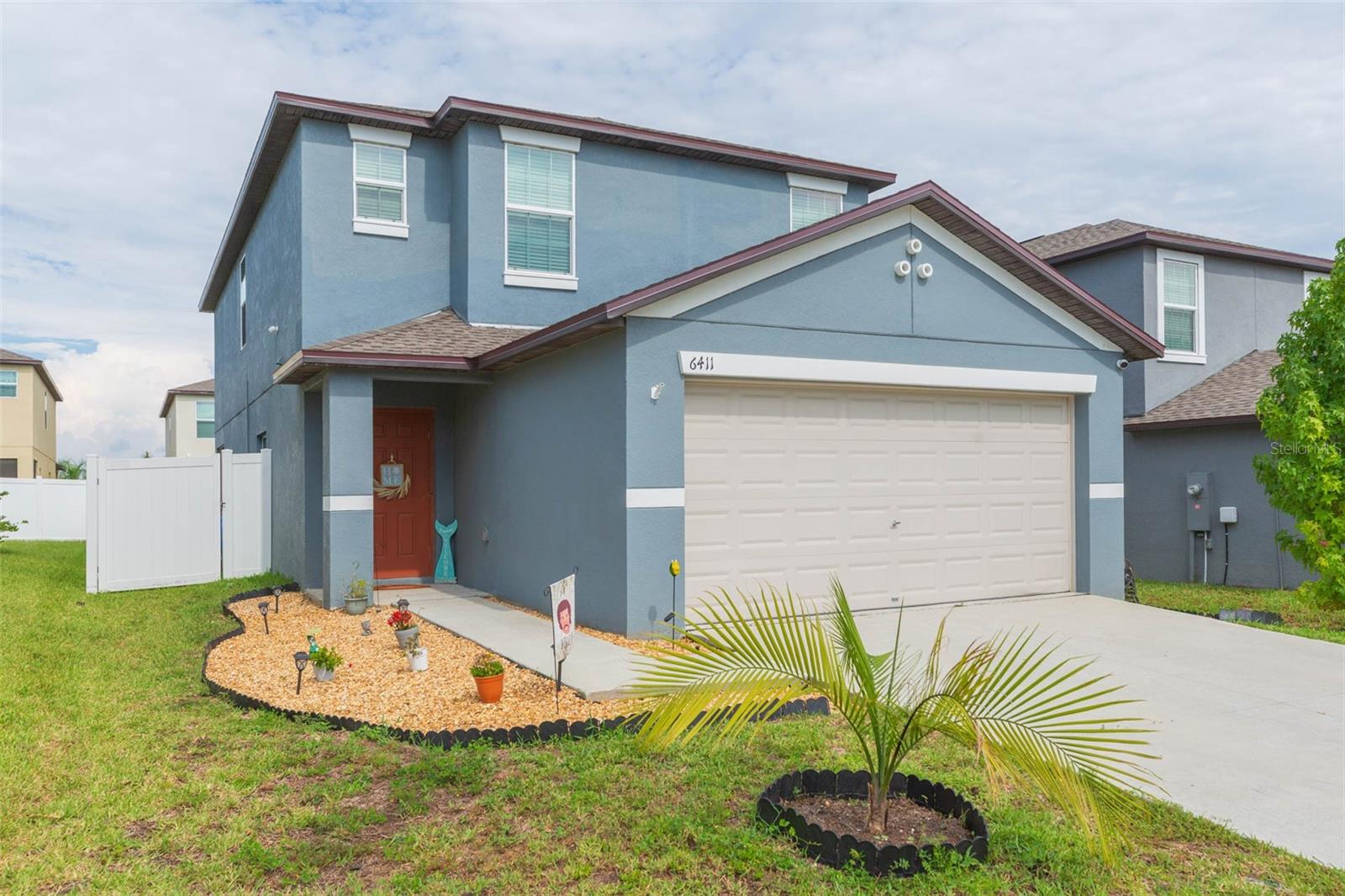Welcome to unmatched space and incredible value in the peaceful and quiet neighborhood of Abbot Square in Zephyrhills. Built in late 2022, this modern residence offers a thoughtfully designed floor plan with inviting, open living spaces. The heart of the home features a spacious open-plan layout. The well-appointed kitchen is equipped with modern stainless steel appliances, ample cabinetry, and sleek countertops with lots of counter space ideal for meal preps and entertaining. The spacious primary suite offers a private retreat, complete with a large walk-in closet and an en-suite bathroom for your convenience. Additional bedrooms are generously sized with plenty of closet space. The home also features a two car garage, providing ample space for vehicles and additional storage. Enjoy having your coffee or a glass of wine on your oversized & extended covered and screened in Lanai. This beautiful home has it all! Excellent location in the heart of desirable Wesley Chapel, conveniently located close to Great Schools, Pasco Hernando Jr College, Saint Leo University, Advent Health Hospitals, BayCare Hospital, Florida Medical Clinic, Wire Grass Mall, Tampa Premium Outlet Mall, Krate at the Grove, Ice Rink, Sam's Club, Costco, Movie Theater, and plenty of Dining. Plus, a brand-new Publix & Chick-fil-A is just right down the street! Easy access to I75, 275, Tampa International Airport, Downtown Tampa and Florida's amazing beaches. Well-priced home ready for your family this will not last!