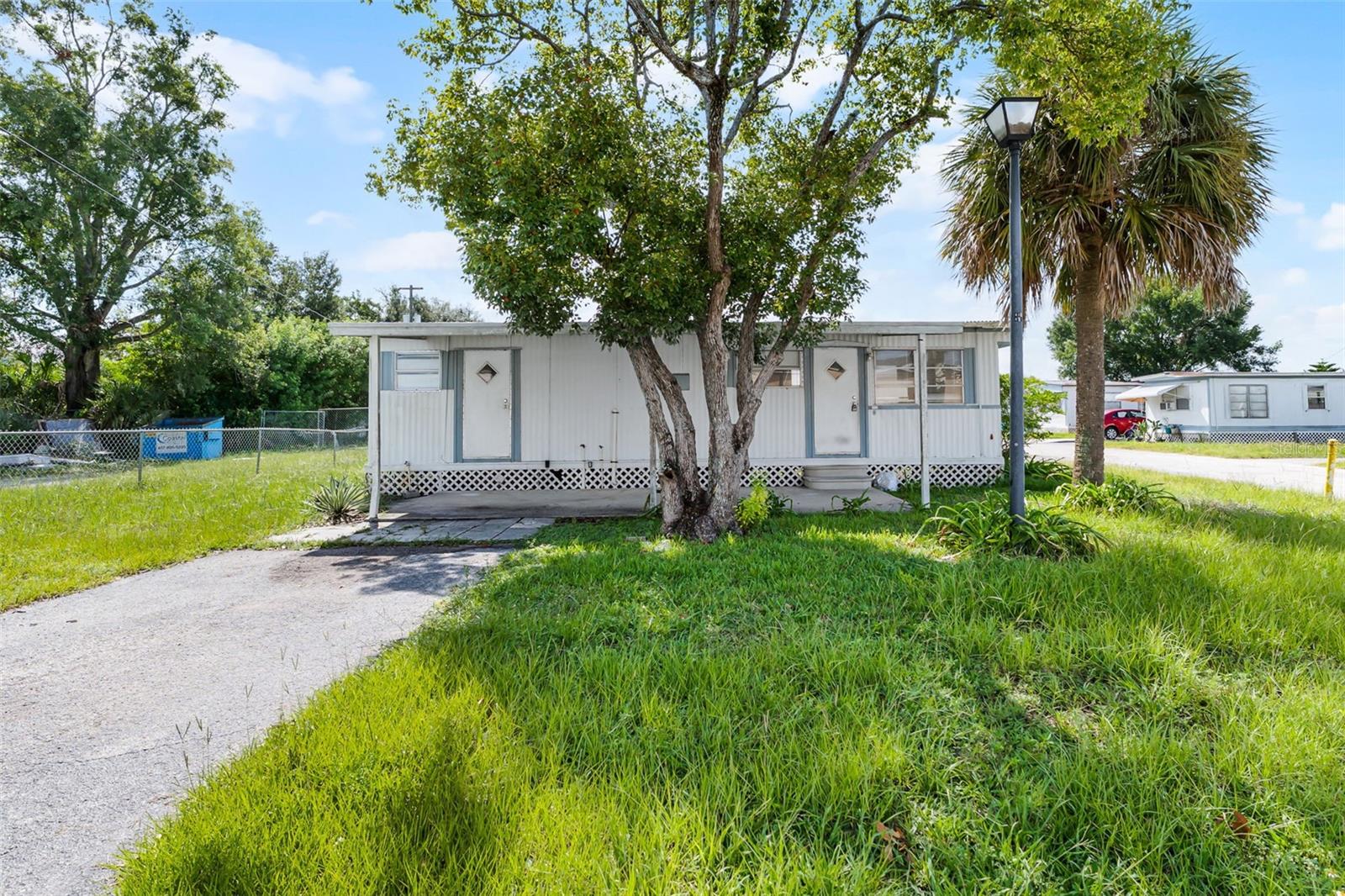 Check out this awesome 1 bedroom, 1 bathroom remodeled mobile home. The home sits on the corner lot with private parking, covered patio and washer/dryer hookups.
$50.00 monthly fee for water, garbage and sewer
Pet Policy --One Dog of 35lb or less (full grown size) - NO AGGRESSIVE BREEDS! Pet insurance is required as well as current vet records. A non-refundable pet fee and additional rent is required for an approve pet .
Failure to report any animal intended for residency will invalidate your application and immediately terminate your lease if you are selected.
YOU MUST TOUR THE PROPERTY PRIOR TO SUBMITTING AN APPLICATION.
Application Process: You will be required to submit the following when you fill out your application: Driver's License/State ID, Income Verification, and pictures, if any, of your pet. This must be done when you apply in order to proceed with your application. APPLICATION FEES ARE NON-REFUNDABLE AND APPLY TO EVERYONE 18+ YEARS OR OLDER.
We check:
Credit (rental collections and utility collections are red flags)
Rental history
Employment
Background (extent determined by HOA requirements)
Gross income must meet or exceed 3 times the monthly rent to qualify for the property you are interested in. Example-Applicant must be able to prove $3000 gross income (verifiable) in order to qualify for home that rents for $1000 a month.
What is provable income? A copy of your last pay stub or a letter from your employer will help in determining your income. Sometimes copies of your bank statement or your tax return, W2 forms or 1099 forms are necessary as well. Types of income include, Child Support, Spousal Support, SSI, Retirement and/or Disability, Wages, Parental Support and Student Financial Aid.
ALL APPLICATIONS ARE SUBJECT TO OWNER APPROVAL!