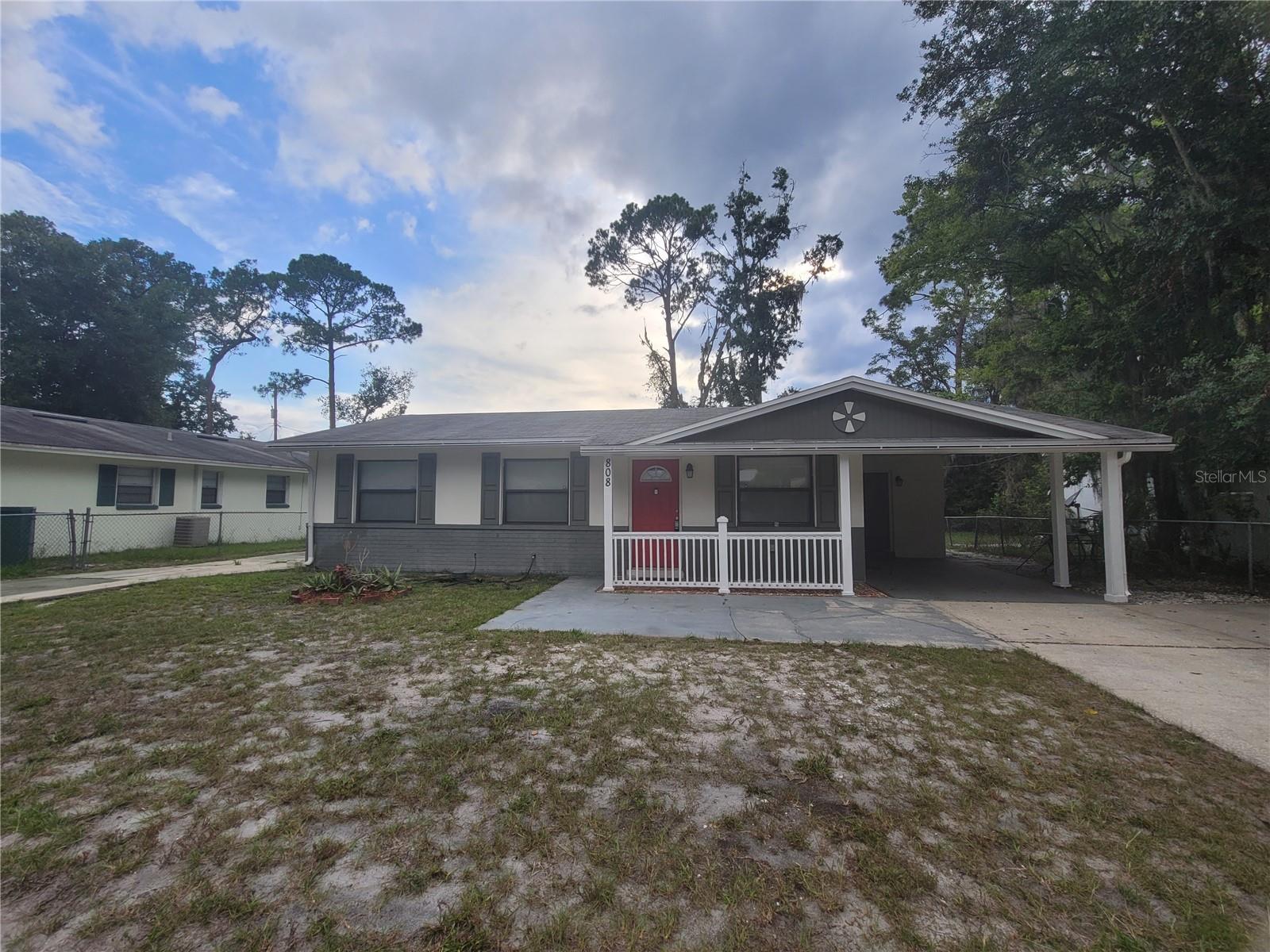 Affordable well maintained 3 bed 1 bath concrete block home, with a huge BONUS ROOM, completely tiled throughout. New roof 2016. New A/C 9/2022. Appliances including refrigerator, dishwasher, and microwave new in 2017. Newly converted electric range and hot water heater in 2024. Renovated bathroom and interior painting throughout the home in 2024. Indoor washer/dryer hookups. The home also has two driveways for additional parking and a nice backyard to entertain guests! Preventative subterranean damage/repair for exterior pests completed in 2025. Located adjacent to Heartwood community and within close proximity UF Health facility. Priced to sell quickly. Contact your realtor today to schedule your tour!!