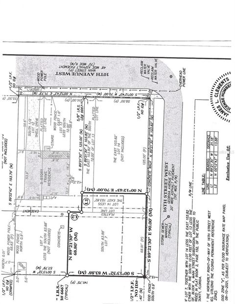 Lot 14 10TH AVENUE W PALMETTO FL 34221