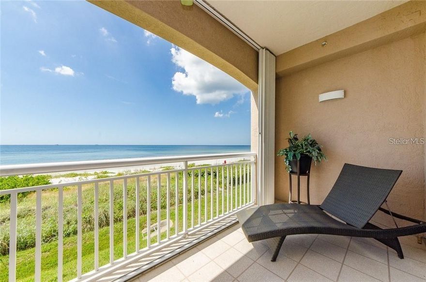 Loaded with vitamin sea, this spacious townhome is in a gated gulf-front community that claims luxury status! With over 3,000 square feet of living space, plus an oversized, private three-car garage. This three-bedroom/3.5-bath home is designed with beach living in mind. This residence offers the luxury buyers are seeking, privacy, high-end finishes and spectacular gulf views. The ground level consists of a three-car garage and beach level game room, with plenty of space for beach toys and hobby gear. There is also a large covered patio with outdoor shower and direct beach access. The sanctuary-like primary suite features a fireplace, sitting area, large walk-in closet and an 18-foot balcony overlooking the gulf. The second and third guest bedrooms feature full en-suite baths and private balconies facing the Intracoastal Waterway. The upper level is where family and friends can gather; a combination great room and formal dining area with built-in shelving, a second stone fireplace and another 18-foot balcony providing endless gulf views is the ideal place to enjoy stunning sunsets. The kitchen is designed for the fussiest of chefs, including gas for cooking, a full suite of GE Monogram stainless appliances, breakfast bar, center island and gorgeous blue macauba granite. This townhome residence also includes a private elevator, plantation shutters throughout, crown molding, recessed lighting, wood and tile flooring. and lots of storage. Bella Playa is more than a Gulf Boulevard address, it’s a lifestyle so take the plunge.