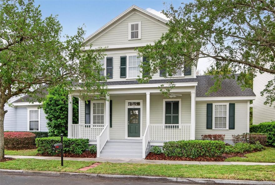 One or more photo(s) has been virtually staged. Welcome to 105 Grace Ave in Celebration’s North Village—where classic charm meets thoughtful updates and everyday convenience. Situated on a low-traffic street, this David Weekley Andover floor plan offers 3 bedrooms and 2.5 bathrooms with a layout designed for both comfortable living and easy entertaining. Recent improvements provide peace of mind and a fresh, move-in-ready feel, including a roof replacement (2021) and a comprehensive interior refresh (2025/2026) featuring new luxury vinyl flooring upstairs, updated bathrooms, fresh interior and exterior paint, new light switches and cover plates, HVAC and duct cleaning with updated vent covers, a new range and microwave, and ongoing window trim enhancements. The home’s curb appeal is complemented by refreshed landscaping, creating an inviting first impression. Just moments from North Village amenities—including a community pool, pavilion, sand volleyball courts, athletic fields, and playgrounds—this location also offers full access to Celebration’s exceptional lifestyle, with six community pools, two fitness centers, tennis and basketball courts, and over 26 miles of walking and cycling trails. Downtown Celebration is nearby, offering a variety of shops, dining options, a hotel, and year-round community events. With convenient access to US-192, I-4, and the 417 toll road, commuting to Orlando International Airport, regional employment centers, and Central Florida’s renowned attractions is straightforward. This is an opportunity to enjoy a well-updated home in a connected and amenity-rich community. Be sure to click the Virtual Tour to see more photos, a full Gallery and 3D walk-through.