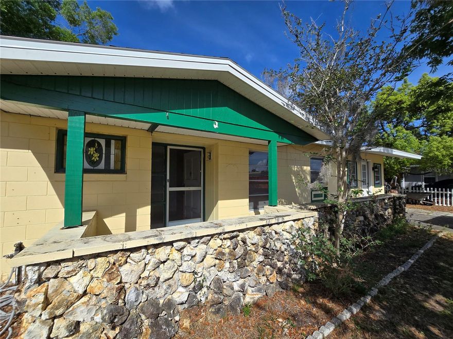 One owner Vintage home. 66 years old. VIEW SHORT VIRTUAL TOUR! So much potential. Needs full remodel but a nice piece of land with lots of living options. NO HOA with an amazing location. Multifamily Multi-generational potential. Was added onto many years ago. Originally built as a 2/1. Had another room with a second bath many years ago. Fireplace and family room was added on years ago. Also has a screened porch added onto the back. No idea how many square feet the home actually is. Electrical has been updated  Natural Gas for you, even the HWH is gas. Several sheds on property. roof is 2018, A/C 2011. Owner has moved out of state so looking for a sale. Winter Springs has AMAZING  Seminole County A+ rated Schools. Worth a look if you need some space in a great area. Someone has lived in this home for many years. Buy it and remodel down the road. Starter home for the right family. Live in it while you remodel. Won't last.