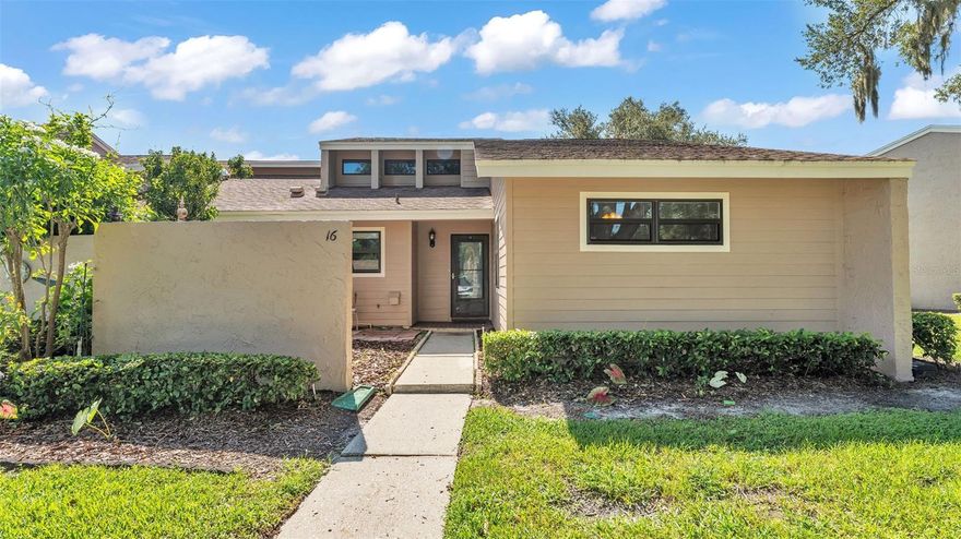 Welcome to a rare opportunity in the highly desirable maintenance-free Double Eagle community of Imperial Lakes. This spacious 3-bedroom, 2-bathroom home combines comfort, style, and convenience in one inviting package.

Inside, you’ll find a bright and open great room with soaring vaulted ceilings, accented by wood beams and high windows that fill the space with natural light. The living and dining areas flow seamlessly, creating an ideal setting for both relaxation and entertaining. From the front entry, your eyes are immediately drawn to the sliding glass doors that open to a scenic golf course view, where you’ll enjoy daily sightings of sandhill cranes and other wildlife.

The kitchen has a closet pantry and Whirlpool stainless steel appliances.  Ceramic tile flooring extends through the kitchen, foyer, great room, hallways, and bathrooms, while the bedrooms are finished with carpet.

The master suite features private access to the screened lanai, a large walk-in closet, and a spacious dressing area with excellent lighting. The en-suite bath includes a separate shower with newer glass doors, a private water closet, and plenty of storage. The split floor plan ensures privacy, with the secondary bedrooms, laundry room (including washer and dryer), and guest bath located away from the master.

Move-in ready condition, perfect for a primary residence or second home

Ideally located near top-rated schools, shopping, dining, and entertainment, with easy access to the Polk Parkway for a smooth commute. Don’t miss your chance to own this exceptional property—schedule your private showing today before it’s gone! All size and information are believed to be accurate but should be verified by buyer and or buyers agent.