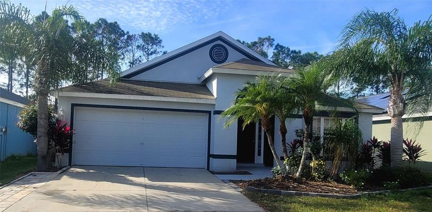 This beautiful single family home  has 4 bedrooms, 2 baths, 2 car garage, 1956 Sqft in the most desirable community in Land O'Lakes, Oakstead. This home offers title floors in common areas, wood flooring in the master room, new carpet in all the 3 rooms, granite counter tops in the kitchen and in the 2nd bathroom, and a new air conditioned unit.  This community has a fitness center, clubhouse, pools, playground, tennis, and basketball courts. It is located near the Veterans Expressway, hospitals, and walking distance from an elementary,  middle, and high school.