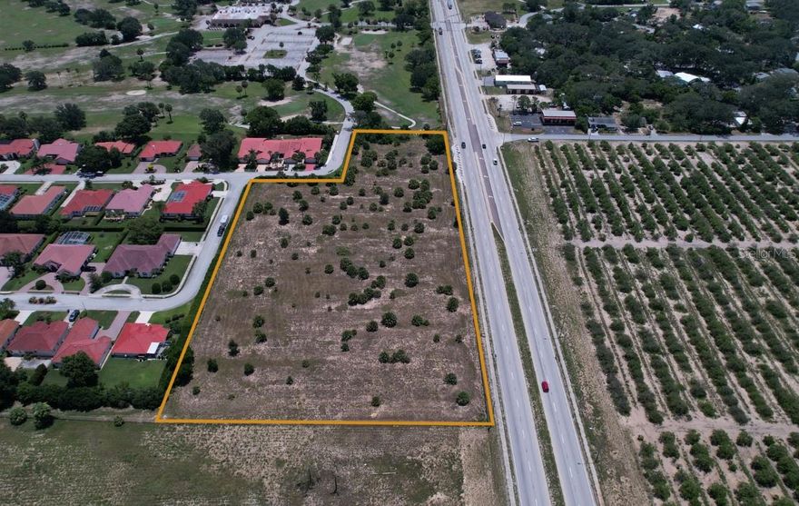 This property parcel is located on State Road 60 E, just outside of downtown Lake Wales, within a few minutes from Walmart, Publix, other retail and restaurants. The subject parcel sits directly next to the Lake Wales Country Club and residential areas. 

This location would be the perfect spot for a medical facility, self storage business, retail, restaurant, office and many more. This parcel is ready to be annexed into the City of Lake Wales- the Planning City has given its written approval to designate the site with a C-3 classification.  Application would have to made, and the process would take approx. 4 months.  More details available upon request.  Currently zoned RS, Unincorporated Polk County,

Lake Wales is located in Polk County, the fastest growing county in the country. More than 1,100 people move to Florida every day, with close to 90 moving in Polk County daily.  Highway 60 is an east west State route that runs across the state from Clearwater to Vero Beach.