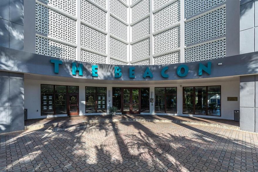 Live the downtown St. Pete lifestyle you’ve always dreamed about in this impeccably maintained one-bedroom / one bathroom unit in the Beacon on Third. Enjoy views of Tampa Bay from your living room and large balcony. You will love the incredible floor to ceiling impact windows, luxury vinyl plank floors, completely remodeled bathroom , three large closets, newer stainless-steel kitchen appliances, and freshly painted interior. The unit comes complete with an assigned parking space underneath the building with easy access to the elevators and main lobby. The Beacon offers residents stylish common areas/lobby and top notch amenities, such as secured entry access, security (nights and weekends), 24-7 fitness center, resort-style pool with private cabanas, grilling and outdoor dining area, clubhouse room, guest parking, bicycle storage, on-site management, and a rooftop deck with fabulous views of Tampa Bay, all of downtown and the Pier! The Beacon’s prime downtown location offers residents unsurpassed urban living with walkability to hip restaurants, shopping, Publix, museums, galleries, waterfront parks, entertainment venues, nightlife, cafes, marinas, galleries, the St. Pete Yacht Club, outdoor markets, sporting venues, the St. Pete Pier, USF, and more! Milestone has been completed and the association allows three month minimum rentals. Buyer to verify all measurements.