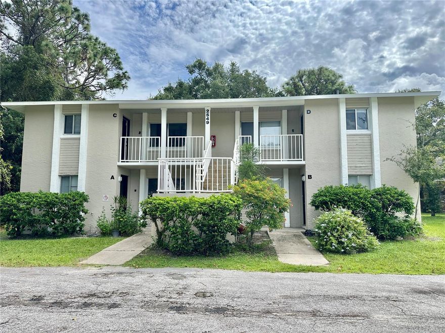 2 Bedroom, 2 Bathroom, 1st Floor Condo Unit, 2 Unassigned Parking Spaces, Living Room and Dining Room Combo, Kitchen with Breakfast Bar and Appliances Included: Stove, Refrigerator and Dishwasher, Inside Utility Closet (Guest Bathroom) with Stacked Washer & Dryer Included, Tile Throughout, Screened Patio, Lawncare & Pest Control Included, Small Pets OK (under 30lbs), NO SMOKING, Year Built 1985/ 940 Sqft.