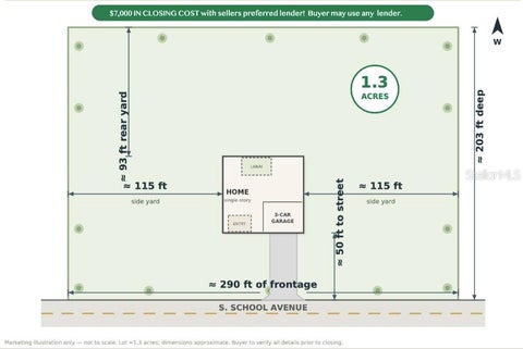 Tiny photo for 12 S School Avenue, Lecanto, FL 34461 (MLS # GC540891)
