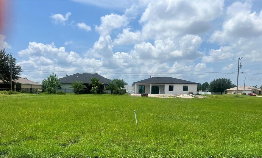 Build your dream home on this beautiful vacant lot in a quiet and convenient area of Cape Coral!
Enjoy the peaceful surroundings of this established neighborhood while being just minutes from
schools, shopping, dining, and major roadways. This homesite offers plenty of space for a custom
build, pool, and outdoor living area. No HOA!. Perfect for homeowners or investors looking to build
in one of the fastest-growing cities in Florida. Don’t miss the opportunity to own a piece of
paradise in Cape Coral!
