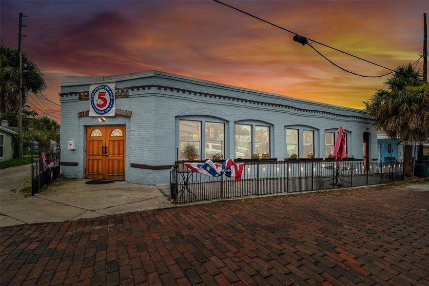 Step into 131 Hibiscus Street and imagine your business at the center of Tarpon Springs’ most iconic district. This restored 1910 commercial space offers more than walls and upgrades—it gives you a chance to plant your brand in a location where people come to explore, gather, and spend time.

As you walk through, picture guests stepping in from the vibrant downtown streets, drawn by the charm of a historic façade paired with an interior designed for today’s operations. The updated 3-phase electrical service, ADA-compliant restrooms, new AC units, and 40-year roof installed in 2018 mean you can focus on growing your business, not maintaining the building.

The layout invites possibilities: convenient parking for steady customer flow, rear delivery access that keeps operations smooth, and storage that adapts to whatever vision you bring—whether that’s retail, hospitality, dining, or a professional use.

Positioned just blocks from the world-famous Sponge Docks and a short walk to Spring Bayou, this location benefits from constant activity, strong visibility, and the type of foot traffic that businesses rely on.

Currently home to a brewery and sandwich shop, the existing operation may even be acquired, giving you the rare chance to step into a turnkey concept already woven into the community.

At 131 Hibiscus Street, you are not simply buying a commercial property—you are securing a place in the rhythm of downtown Tarpon Springs. A place where history meets opportunity, and where your business can become part of the destination.