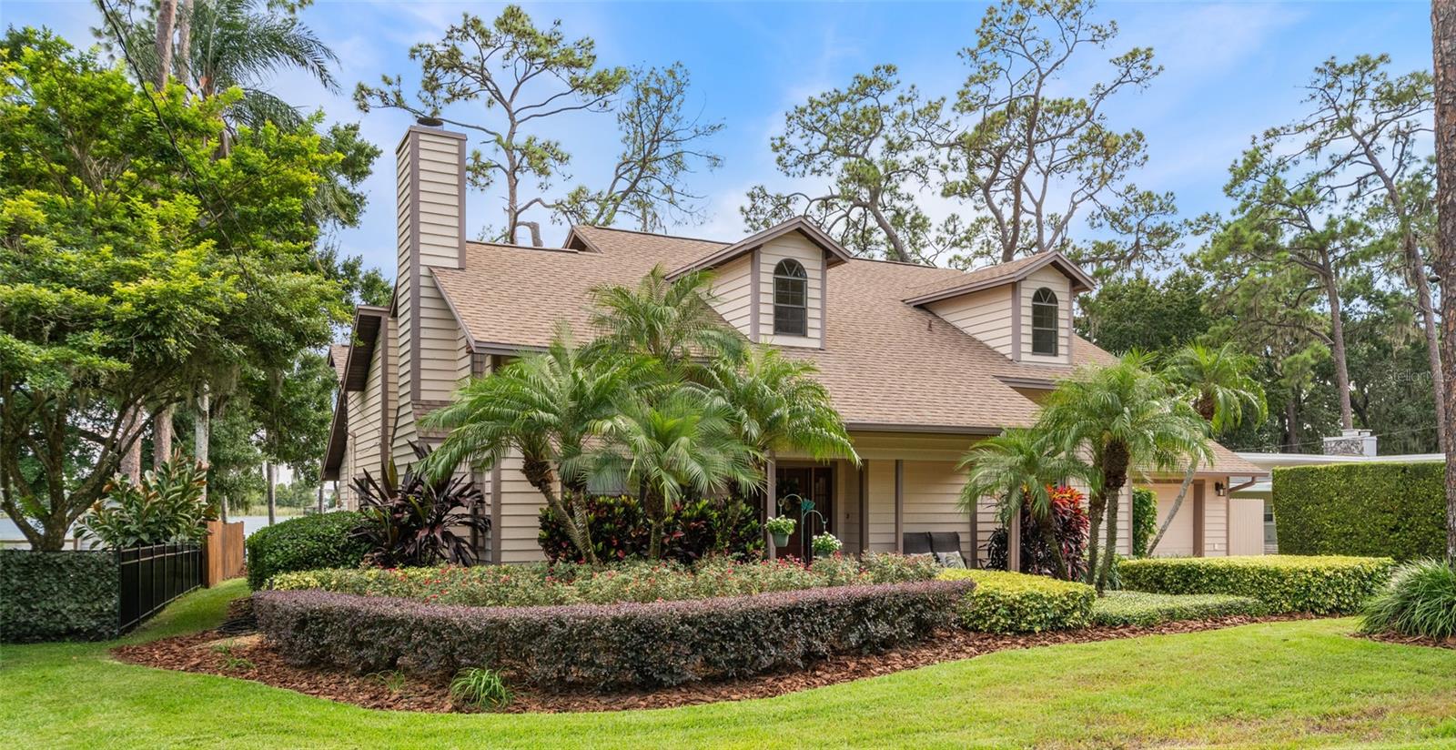 Welcome to Little Bear Lake! This beautifully updated 3BR/3.5BA, 3,435 sq. ft. lakefront home sits on 1.10 acres with 78’ of frontage on spring-fed Little Bear Lake. Enjoy a new composite dock (2023), plus a brand-new back deck (2025) overlooking the water. Inside, the open-concept kitchen and great room feature granite counters, stainless appliances, two pantries, and a large island. Flexible spaces include a potential for dual Owner’s Suites (one up, one down), the upstairs bonus room has a balcony and a full bathroom with jacuzzi tub. Laundry room is located upstairs next to the secondary bedrooms, washer/dryer convey. Additional upgrades include double-paned windows, paver driveway, generator for bonus room and garage, A/C units 4 years old, fresh exterior paint (2019) and fresh interior paint (2023). No HOA! Conveniently located near shopping, SR-414, and the Seminole Wekiva Bike Trail. Zoned for top-rated Seminole County schools: Bear Lake Elementary, Teague Middle, and Lake Brantley High. PRICED BELOW MAY 2025 APPRAISAL —don’t miss out on this lakefront retreat!