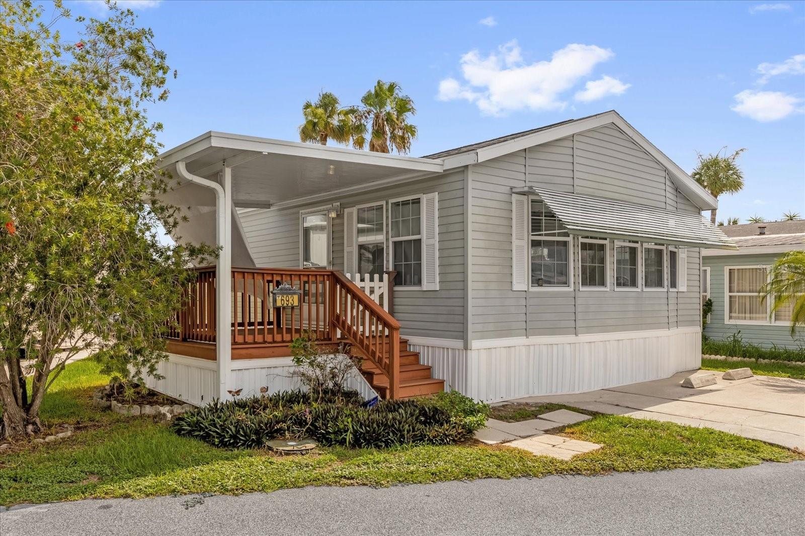 YOU OWN YOUR OWN LAND! Welcome to effortless living in this beautifully maintained 2 bedroom, 2
bathroom manufactured home, built in 2008 and located in the sought-after Outdoor Resorts 55+
community. Fully furnished and move-in ready, this charming home offers a perfect blend of comfort,
convenience, and style. Step inside to a bright, open floor plan with a spacious living area,
well-appointed kitchen, and dedicated dining space. The primary suite includes a private bath and
ample closet space, while the second bedroom is ideal for guests or a home office. Enjoy your
morning coffee or evening breeze on the cozy outdoor patio. Located in a resort-style, gated
community, residents enjoy access to top-tier amenities including swimming pools, tennis courts,
fitness center, clubhouse, and organized social activities—all designed with active adults in mind.
Whether you're looking for a year-round residence or seasonal getaway, this home has it all!
Schedule your showing today!