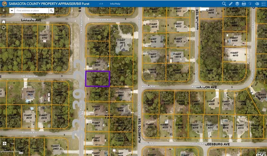 Prime location!  Quality building lot located in the booming city of North Port, Sarasota County's largest and most highly populated city and home of the Atlanta Braves Spring Training Complex. Cited by Forbes has one of the top cities in the nation for home buyers, for business/careers, and education, named by Moneyrates as the best city in the US for Young Entrepeneurs, and listed by Gallup as one of the top cities in the country for well-being, North Port is a city on the move. This property is located close to amenities with easy access to both US 41 and I-75, multiple golf courses in the area and a short drive away from world class beaches, boating and fishing. Now is the time to buy in North Port as the city is rapidly growing!