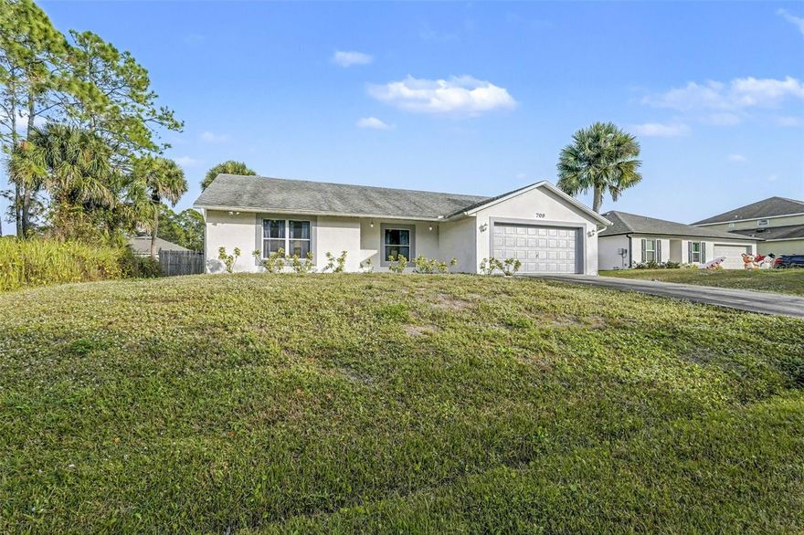 This spacious home is located in a quiet Palm Bay neighborhood within walking distance to the elementary school. This property has a NEW WATER PUMP INSTALLED IN 2025 and features a FENCED BACK YARD, perfect for pets, play, or outdoor gatherings. NO HOA and NO RENTAL RESTRICTIONS provide excellent flexibility for homeowners and investors alike.

Inside, you’ll find a unique layout that could be perfect for families, multigenerational living or rental potential. This is a must see!