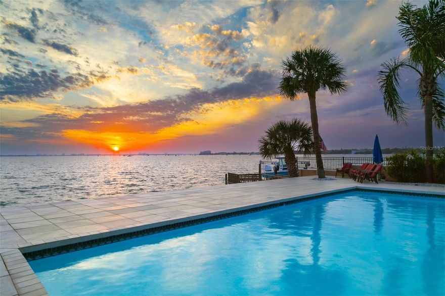 Welcome to paradise! This stunning 5 bedroom, 3 full bath 3259 sqft home is located on beautiful Boca Ciega Bay in Saint Petersburg, Florida. Enjoy year around deep water access, with 130 ft of waterfront to accommodate your large boat. You can easily access the Gulf of Mexico, with the airport, beaches, and downtown Saint Petersburg minutes away.
This home offers the perfect split bedroom plan with an in-law suite and a pool with Ianai. You'll love the large kitchen and family room with a history-rich fireplace, making it the perfect spot for entertaining. Plus, the two-car garage offers plenty of room for storage. 
Experience all that the Florida lifestyle has to offer in this dream home. From the breathtaking views of the bay to the privacy of the pool, you can have it all. Don't wait, call today for your private showing and make this your dream home come true.