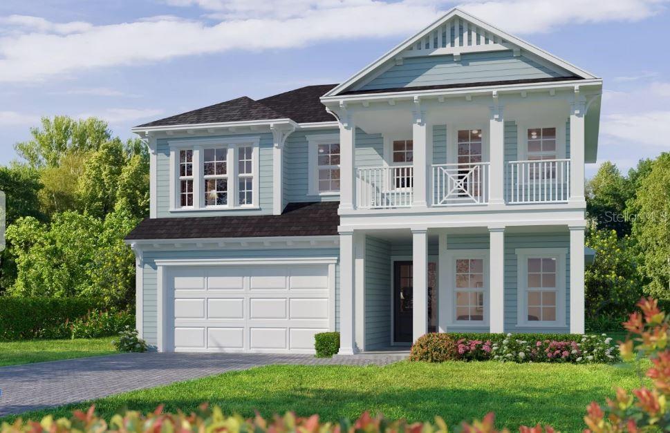 Under Construction. Step into the "Santa Cruz" floor plan, a versatile two-story layout with 4 bedrooms, 3.5 bathrooms, and a 3-car garage across 2,729 square feet of thoughtfully designed space. As you enter, a welcoming foyer and a nearby powder room set the stage for comfort and convenience. The flex room adjacent to the entry offers endless possibilities—an ideal spot for a home office, library, or even a cozy den. Moving forward, the open-plan kitchen, living, and dining areas are designed with connection in mind. Imagine cooking in the well-equipped kitchen, complete with an optional island alternative, while staying engaged with guests in the spacious living room. Natural light floods through large windows, making the space feel even more expansive and inviting.
