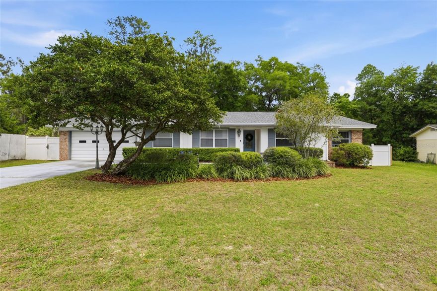 Welcome home to this 3 bedroom, 2 bathroom cul-de-sac gem located in NW Gainesville! Nestled on an oversized 0.37acre lot, in a cul-de-sac, on the last street in the neighborhood, this property is quiet and peaceful while still being convenient to all NW Gainesville has to offer. It's located just minutes from the Hunter's Crossing shopping plaza, Possum Creek Park, and a multitude of other amenities. You'll appreciate a newer roof (2024), a fully renovated kitchen, a fully renovated guest bathroom, an updated primary bathroom, and the large spacious lot with extra storage sheds in the backyard. The living area features engineered hardwood floors, an open and inviting living room with plenty of space for two seating areas, a cozy dining room, and a kitchen that opens to the entire living space. The primary bedroom is tucked away at the back of the home making it private and quiet. Two well appointed guest bedrooms and a full guest bathroom complete the interior of the home. Outside you'll enjoy hosting friends and family under the covered, screened patio with a small pond and plenty of space to spread out in the yard. There's so much to love about this location and property, call today to schedule a showing!